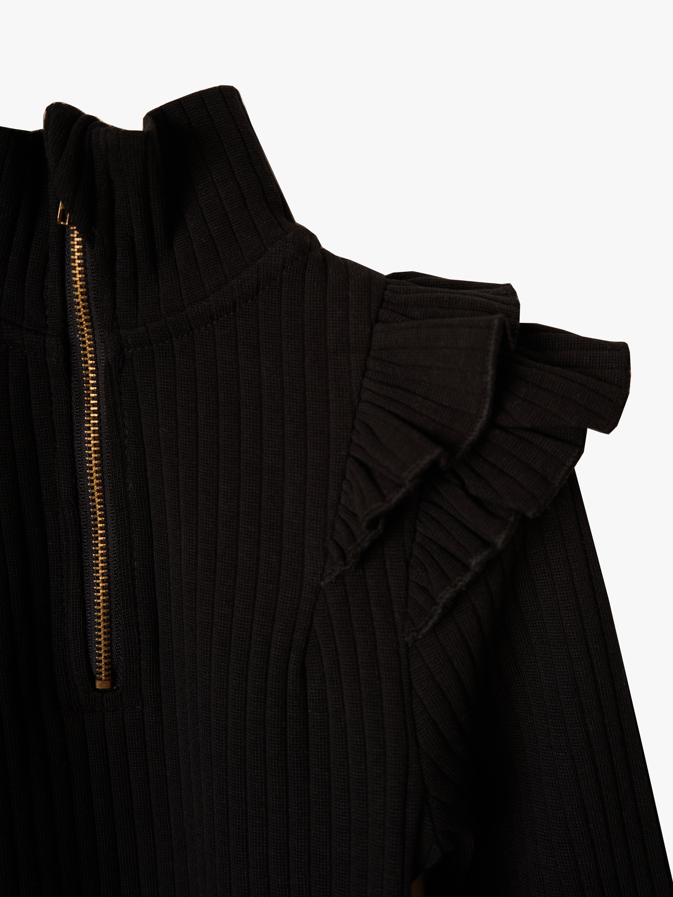 Milina Rib Neck Top