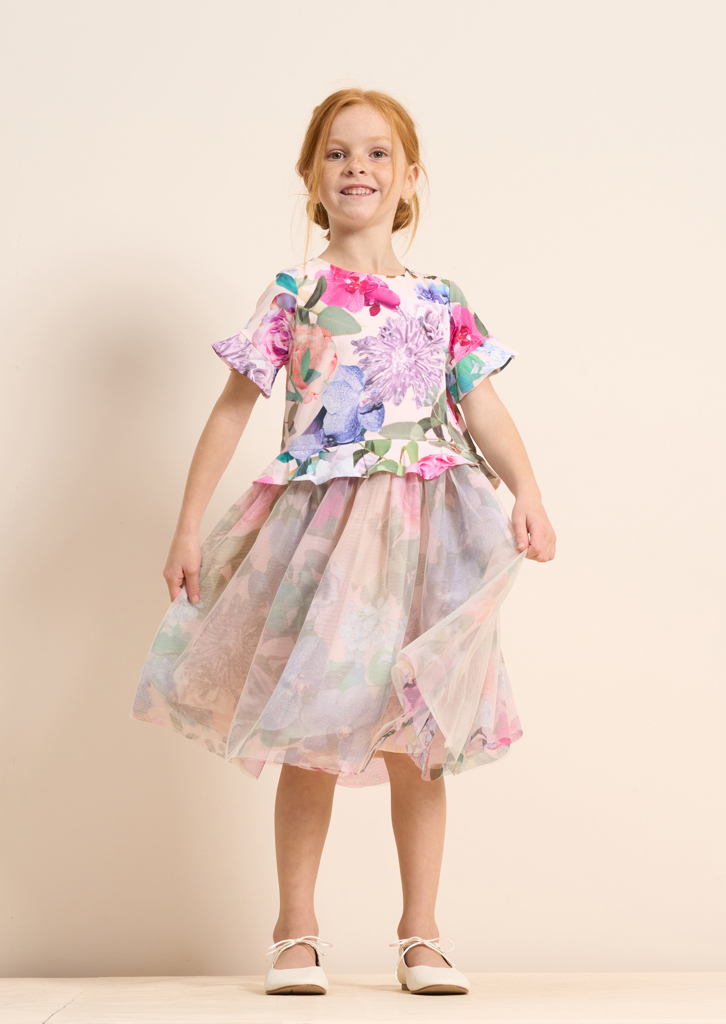 Sukienka baletnicy Azalea w kwiaty