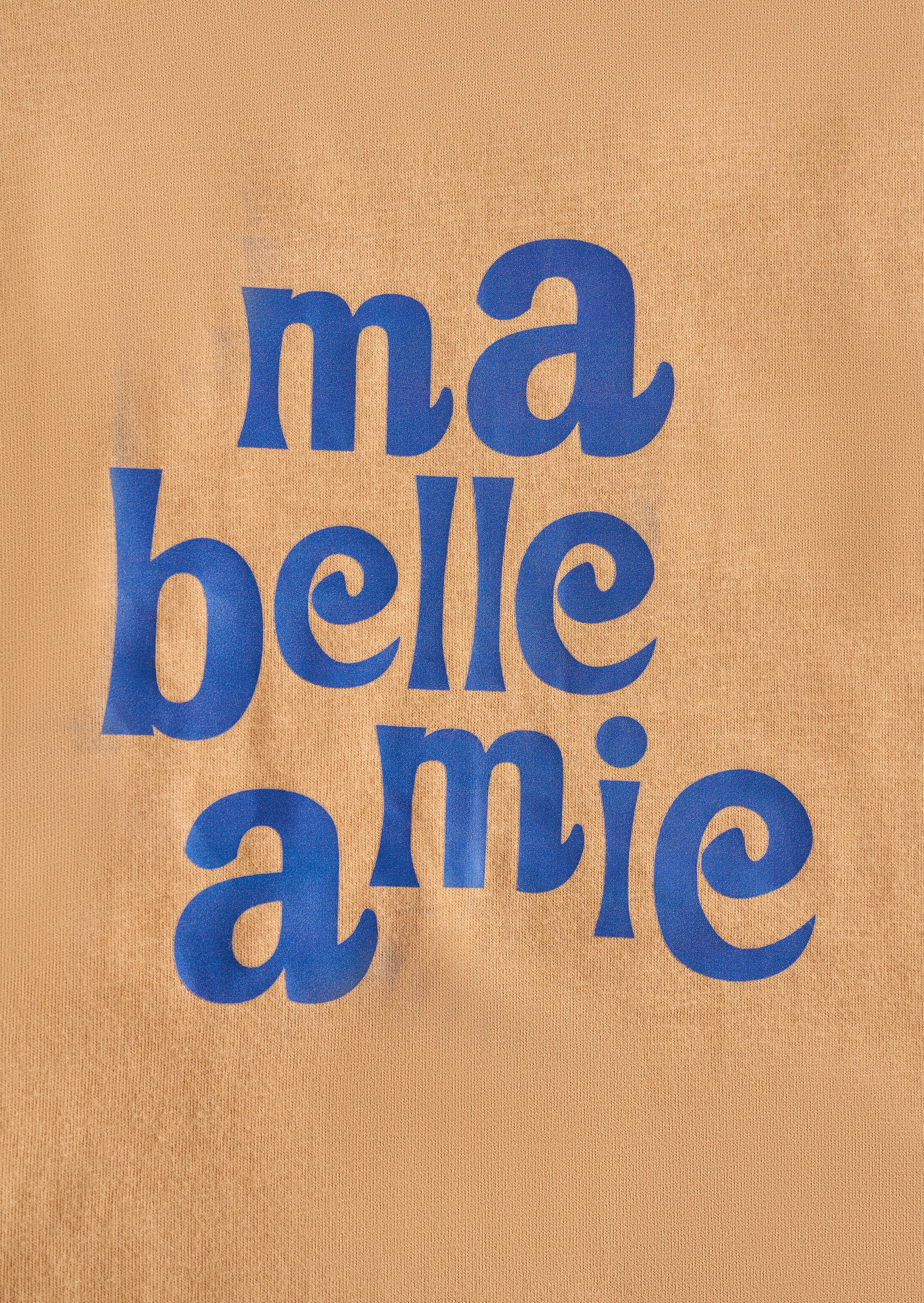 Belle Oversized Slogan Tee