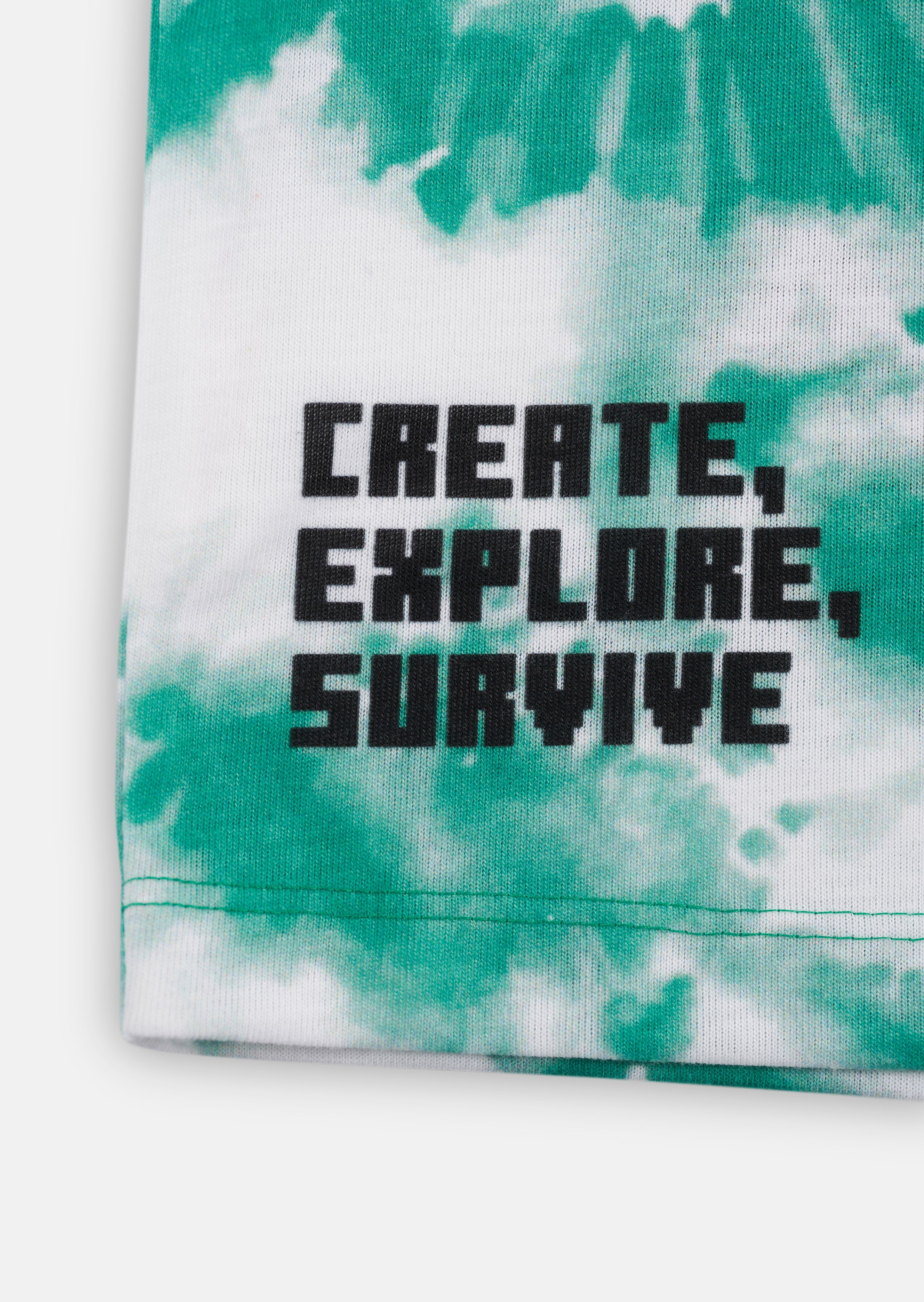Minecraft Colourblock T-Shirt