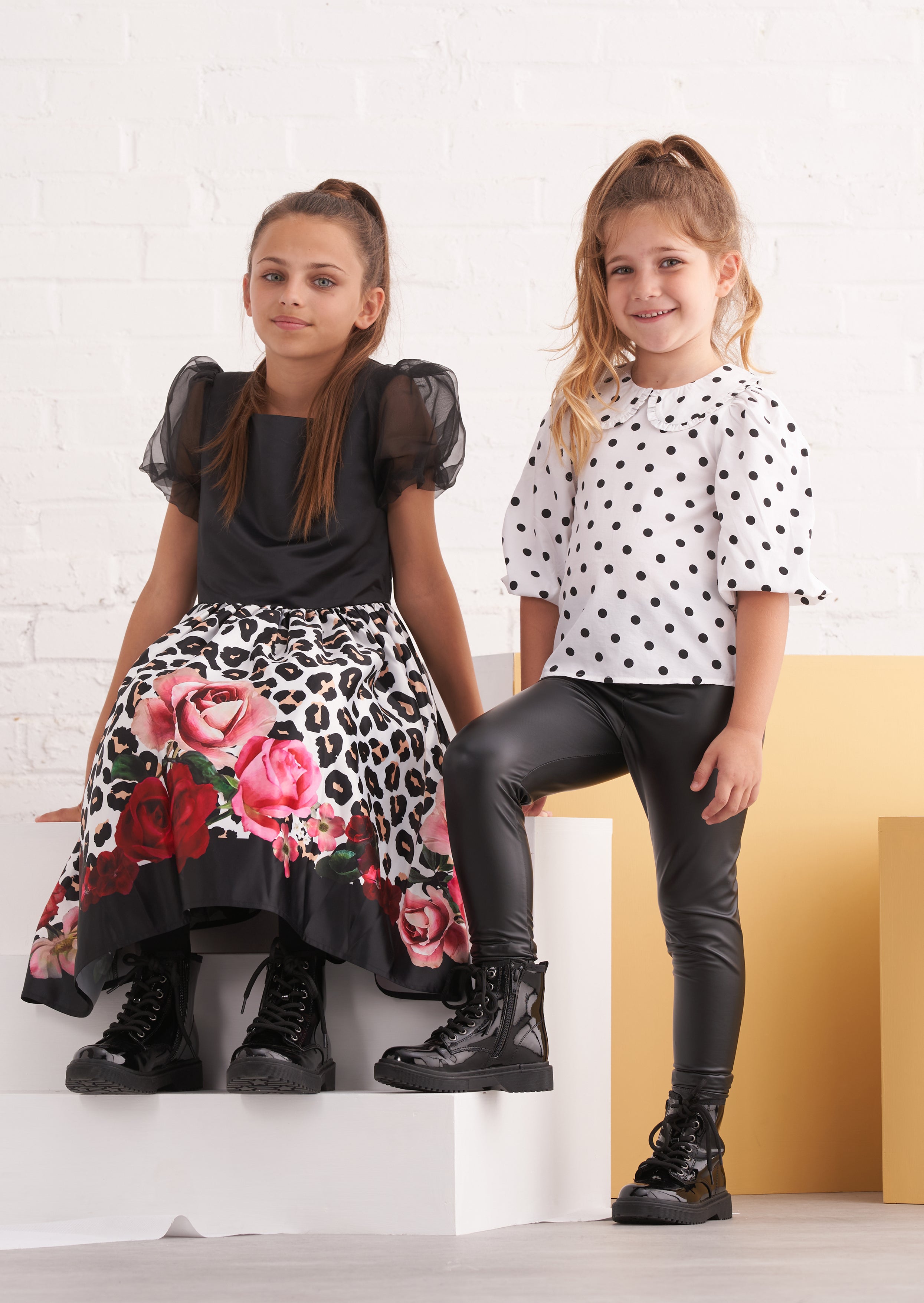 Eloise Leggings in Lederoptik