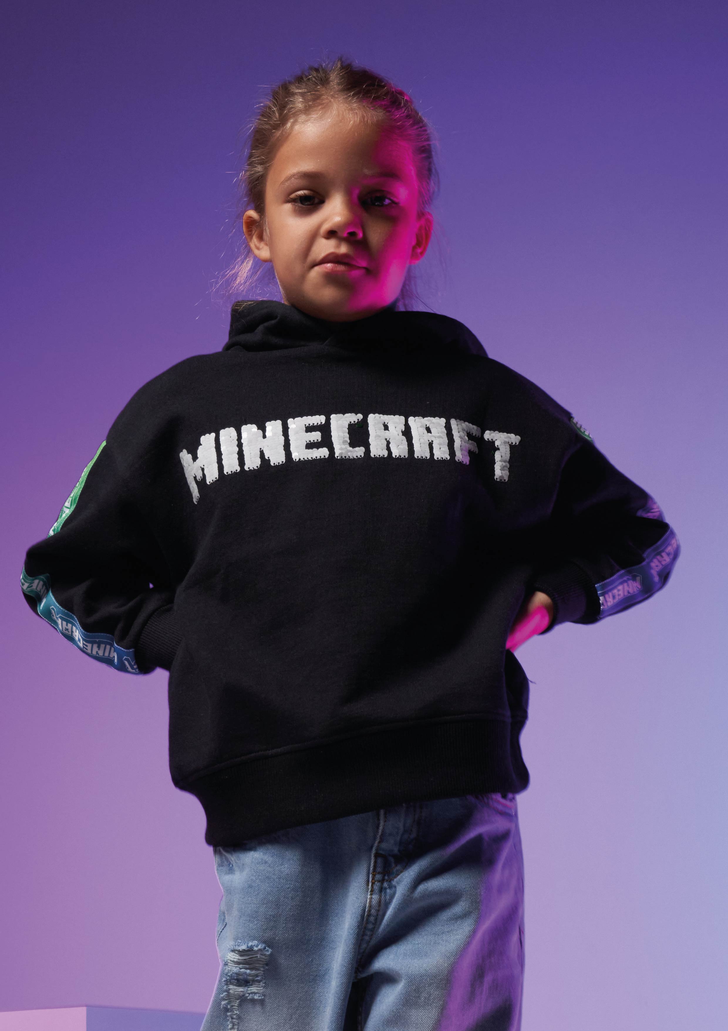Sweat à capuche Minecraft