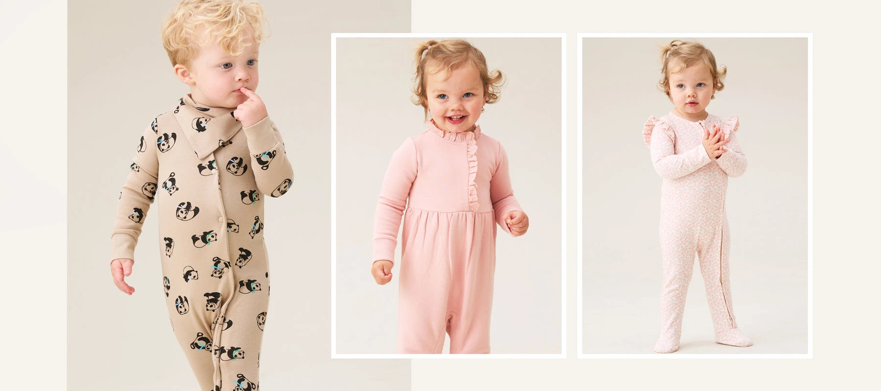 Babygrows and sleepsuits