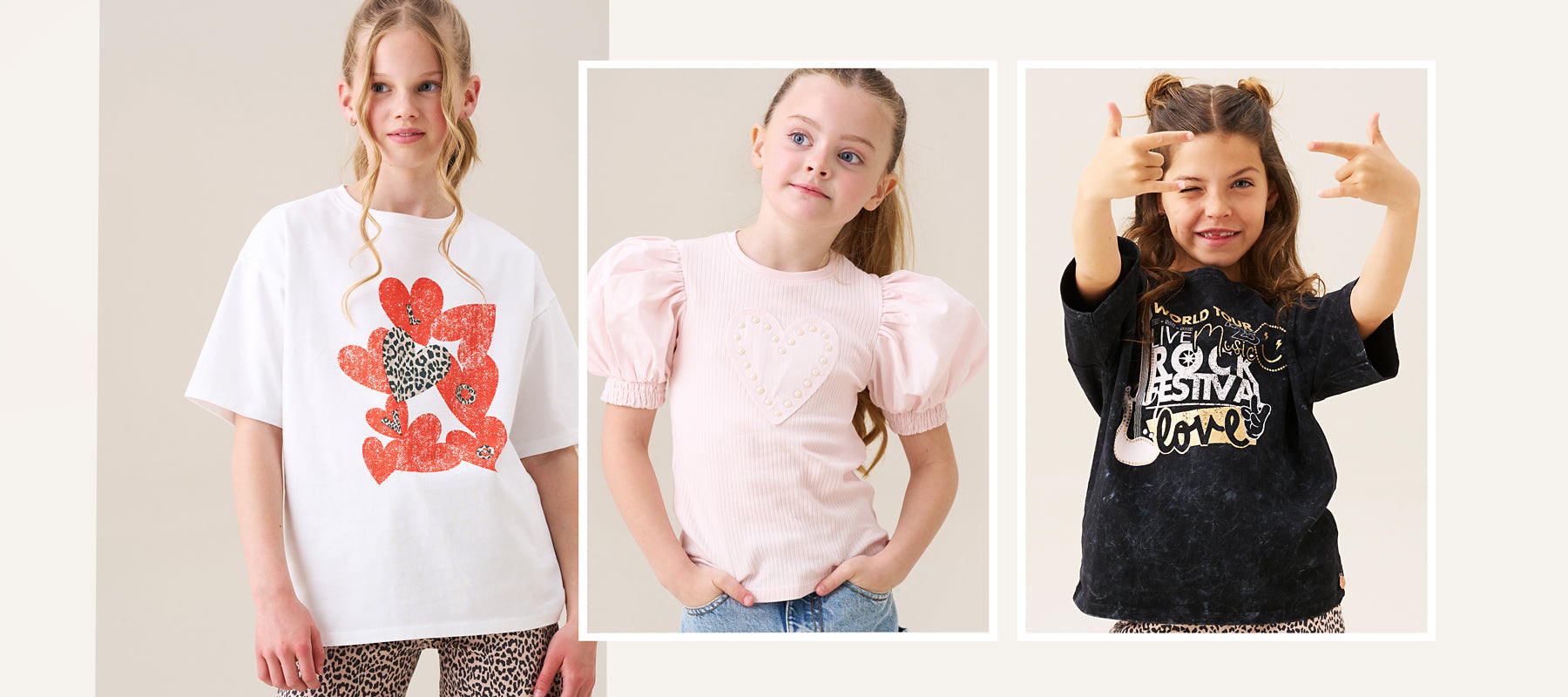 Girls tops and t-shirts