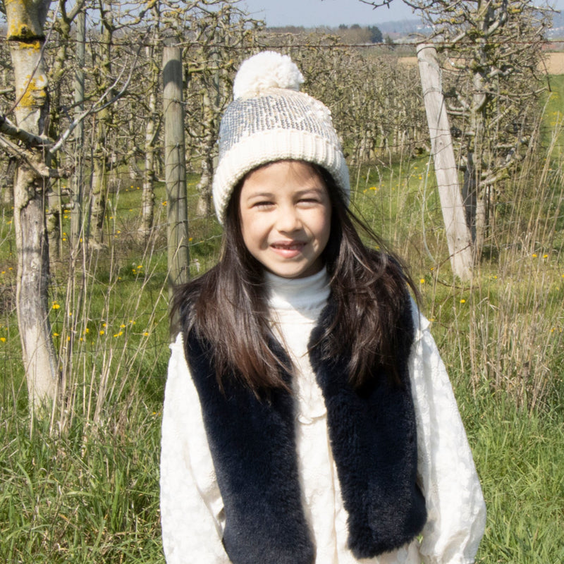 Shimmer Sequin Knitted Hat 3-6 Years- rockahula