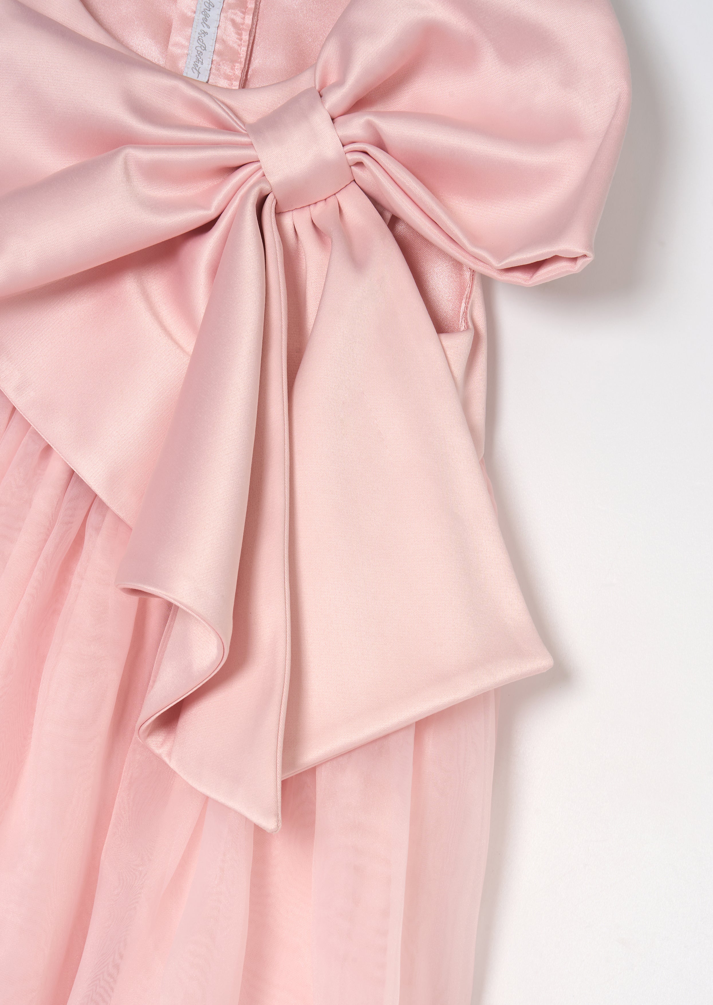 Paris Blush Bow Dress