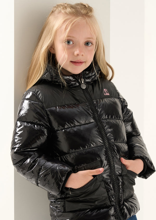 Mila High Shine Puffa Coat