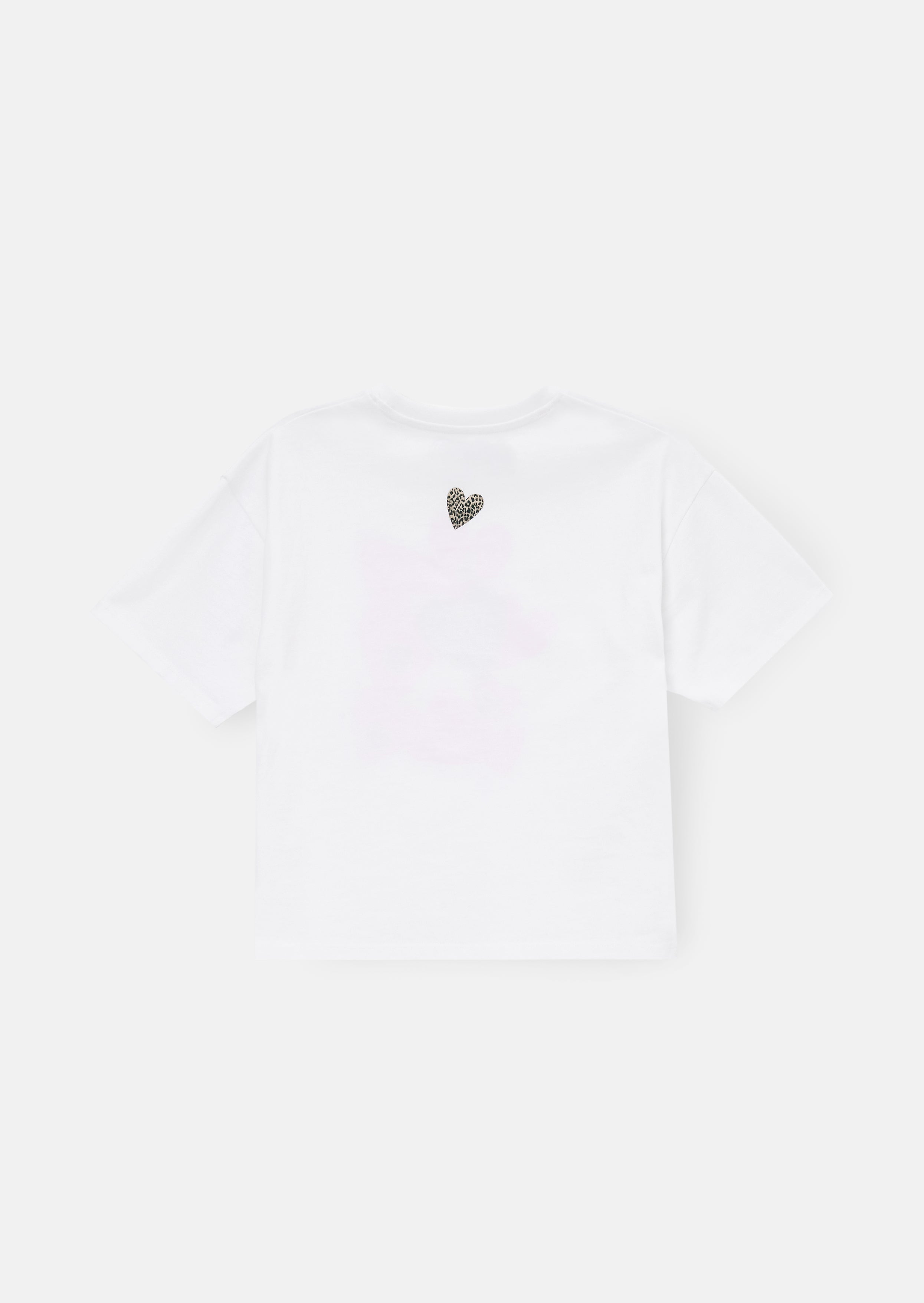 T-shirt oversize imprimé cœur Quinn