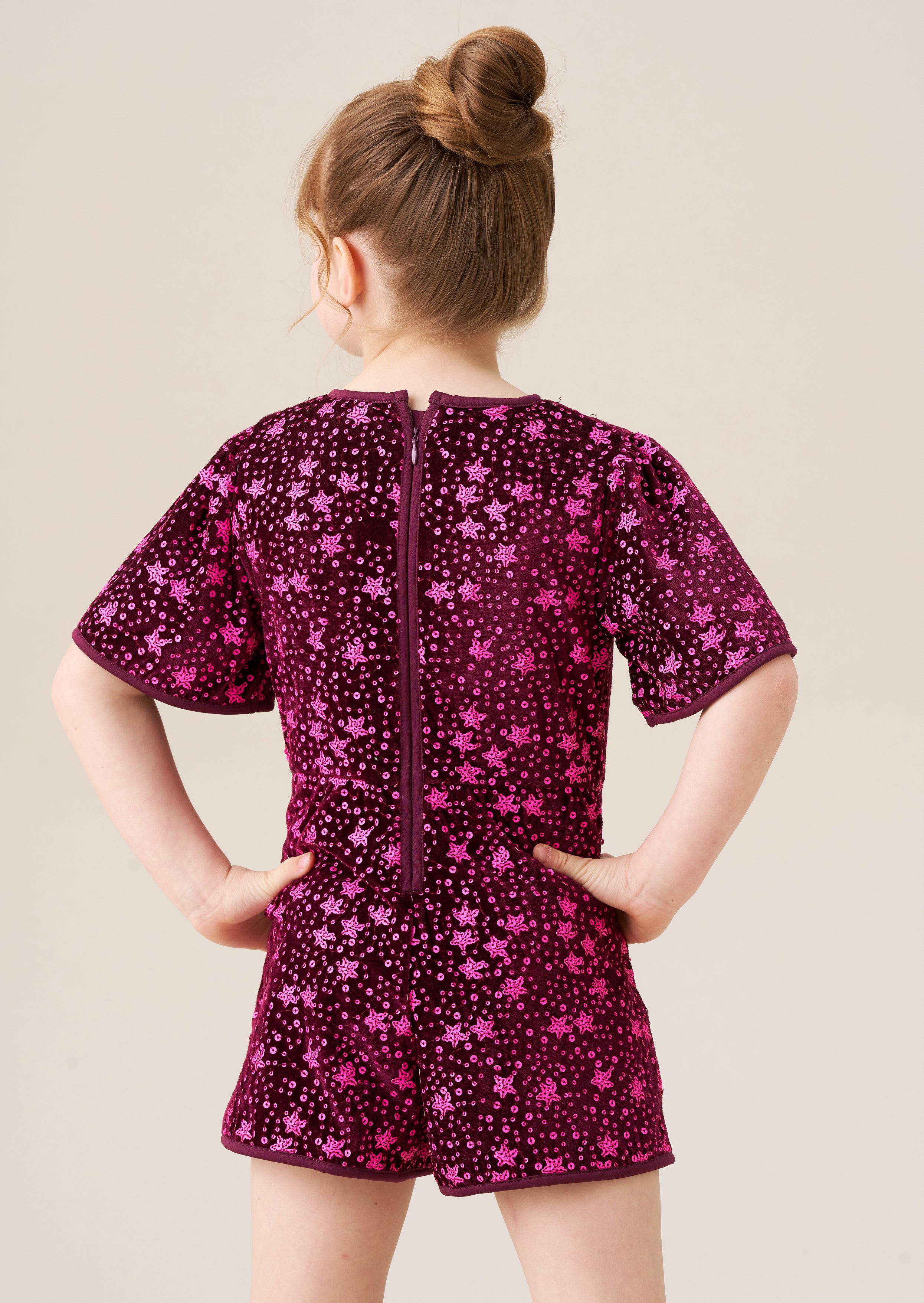 Combinaison courte à sequins Nova
