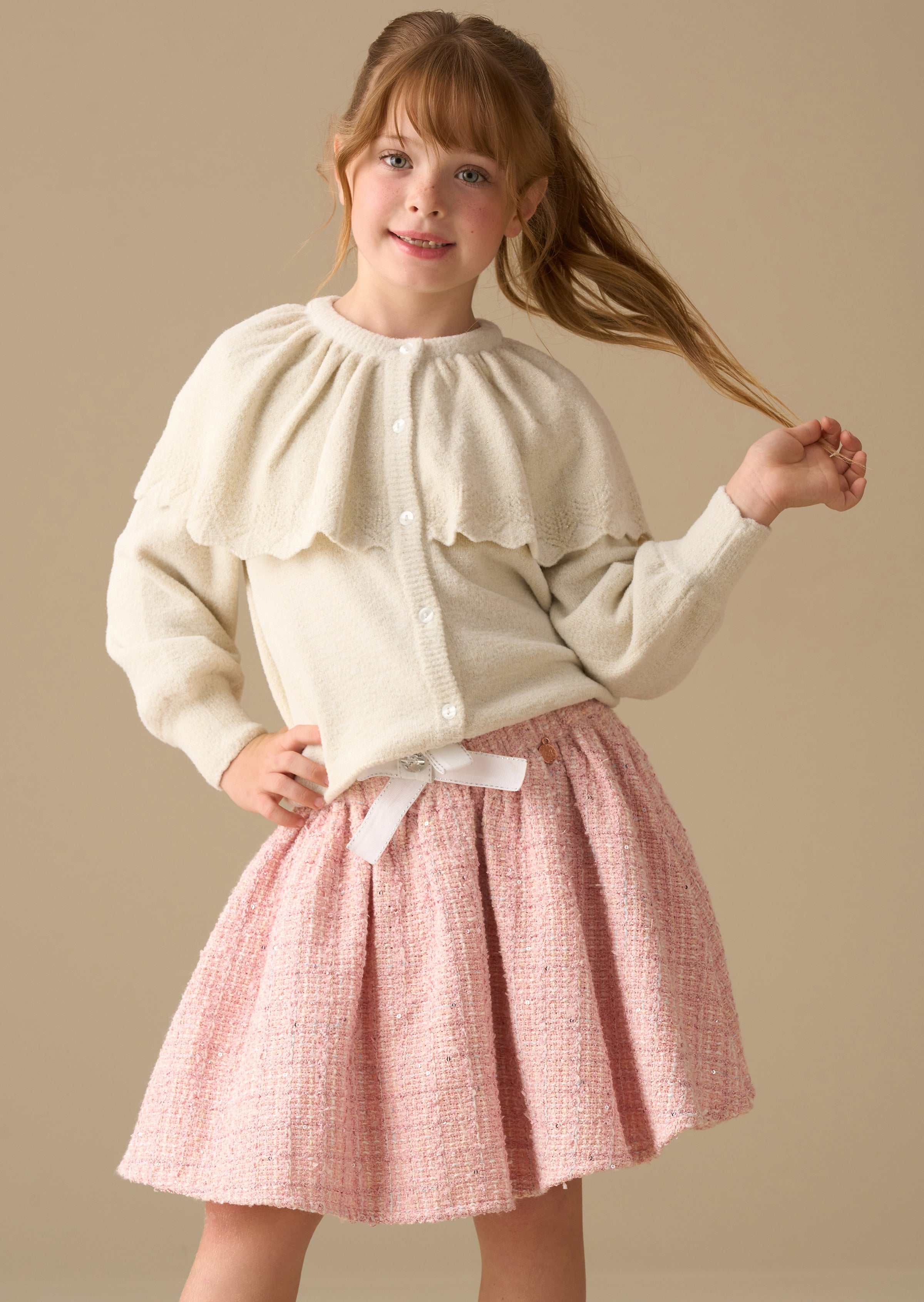 Faye Tweed Skirt