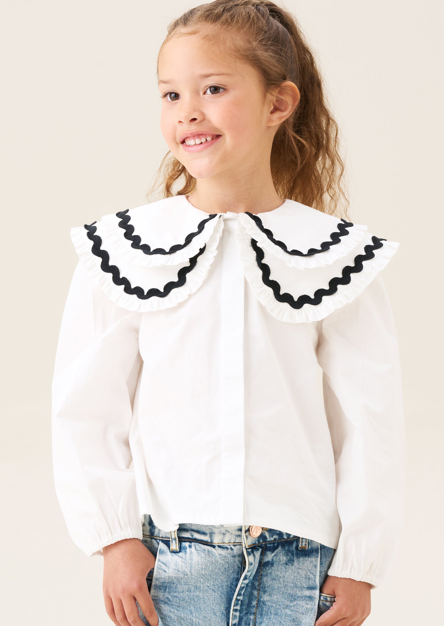 Lola Double Collar Blouse