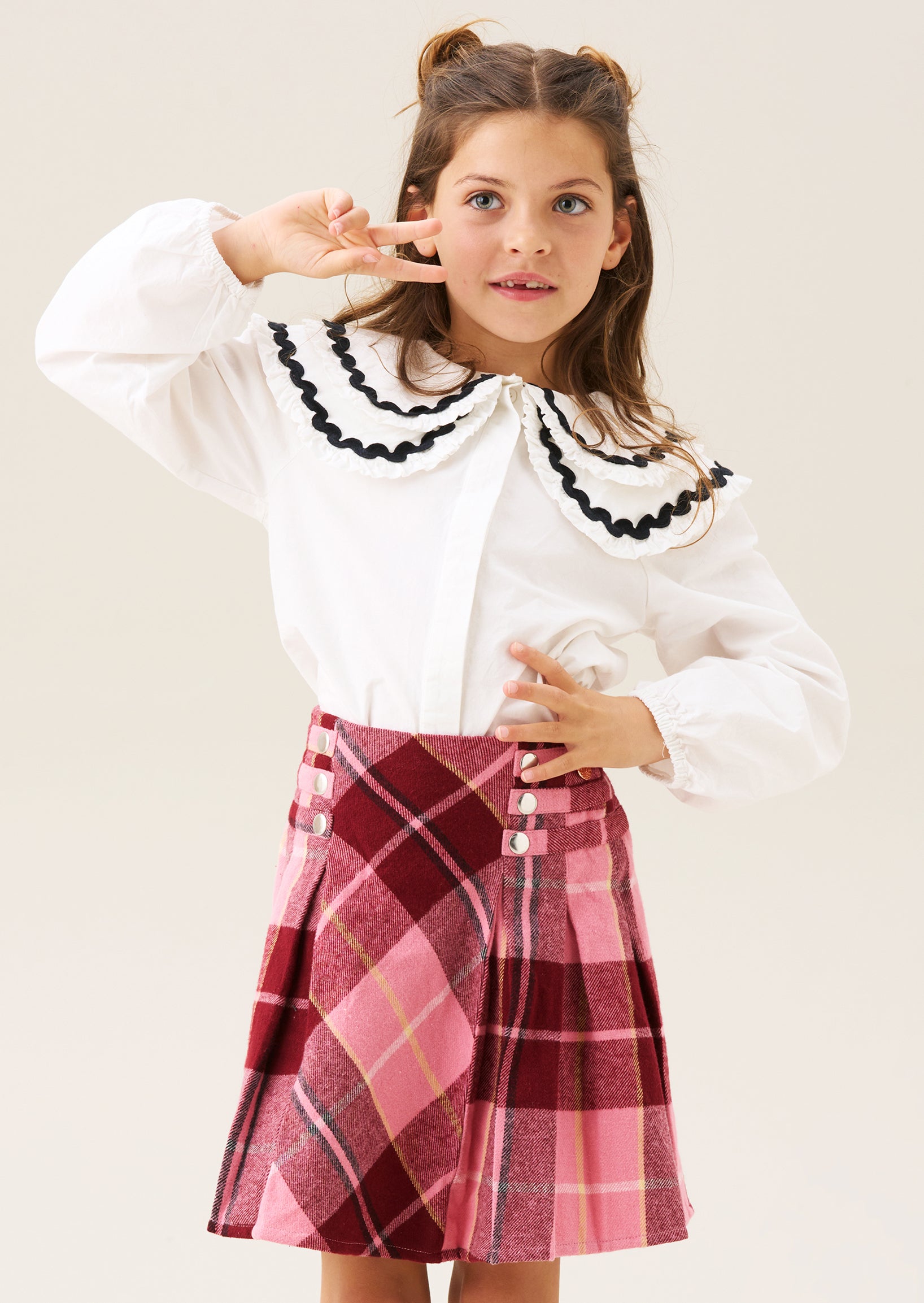 Lola Double Collar Blouse