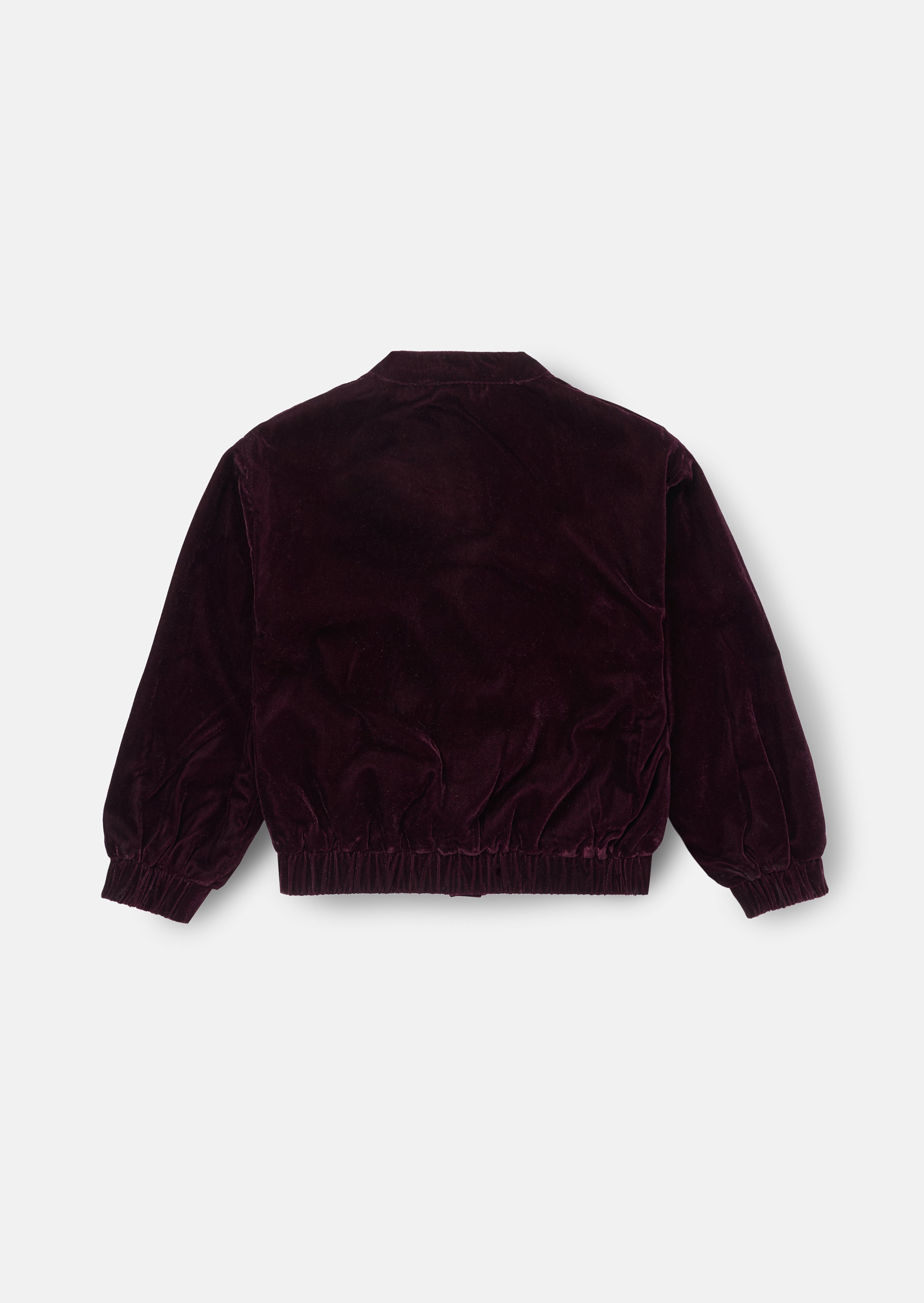 Chloe Velvet Bomber Jacket