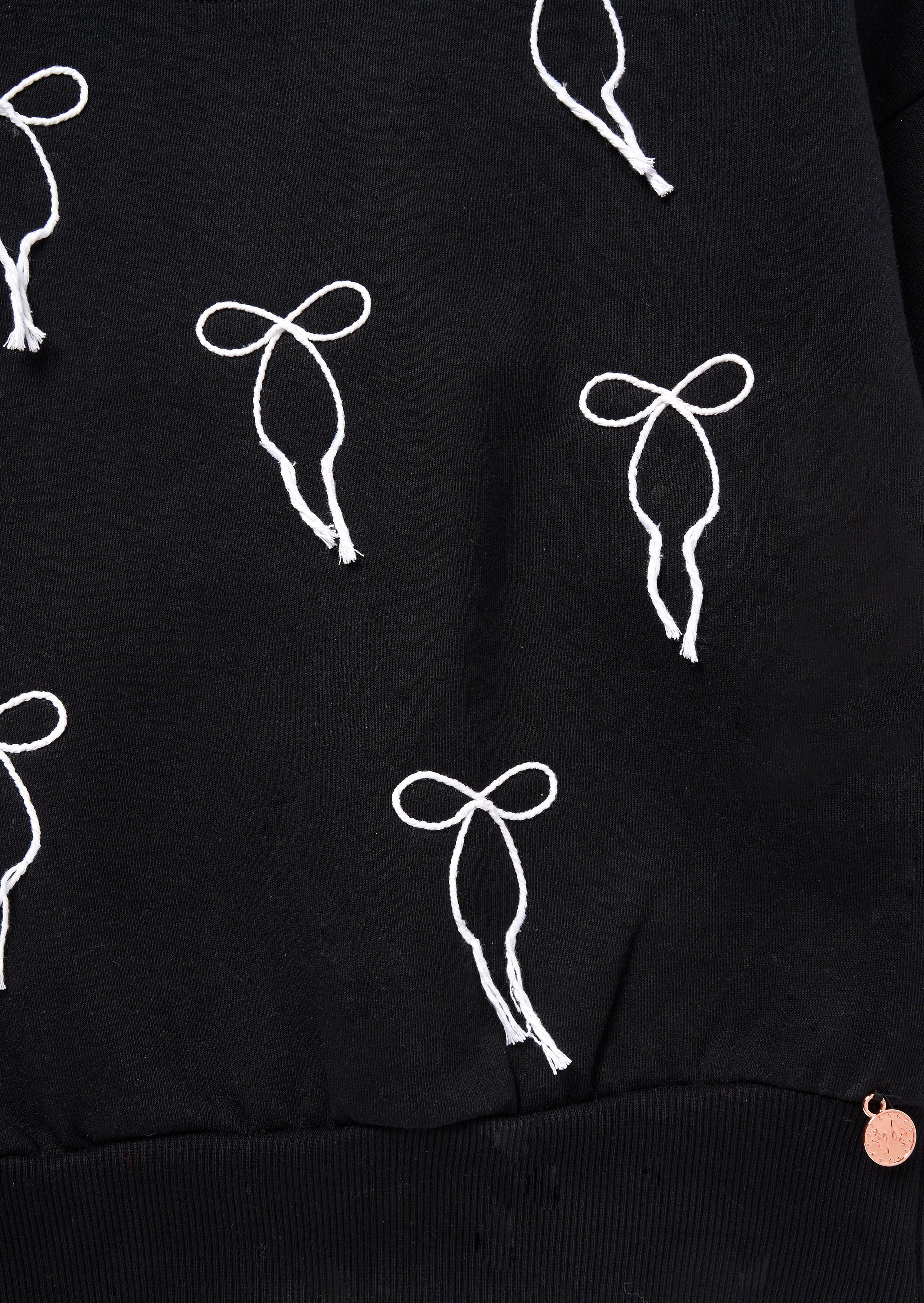 Imogen Embroidered Bow Sweat