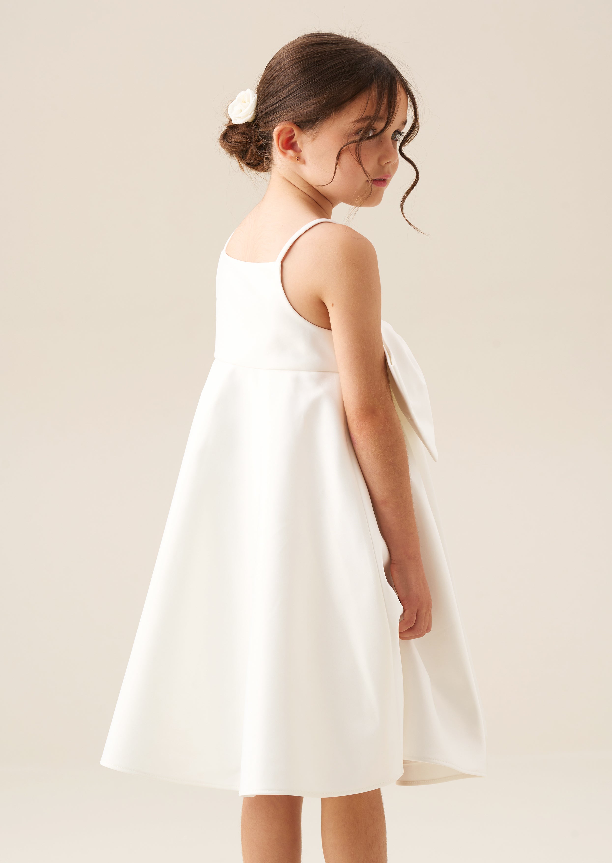 Gabriella Bow Pleat Dress