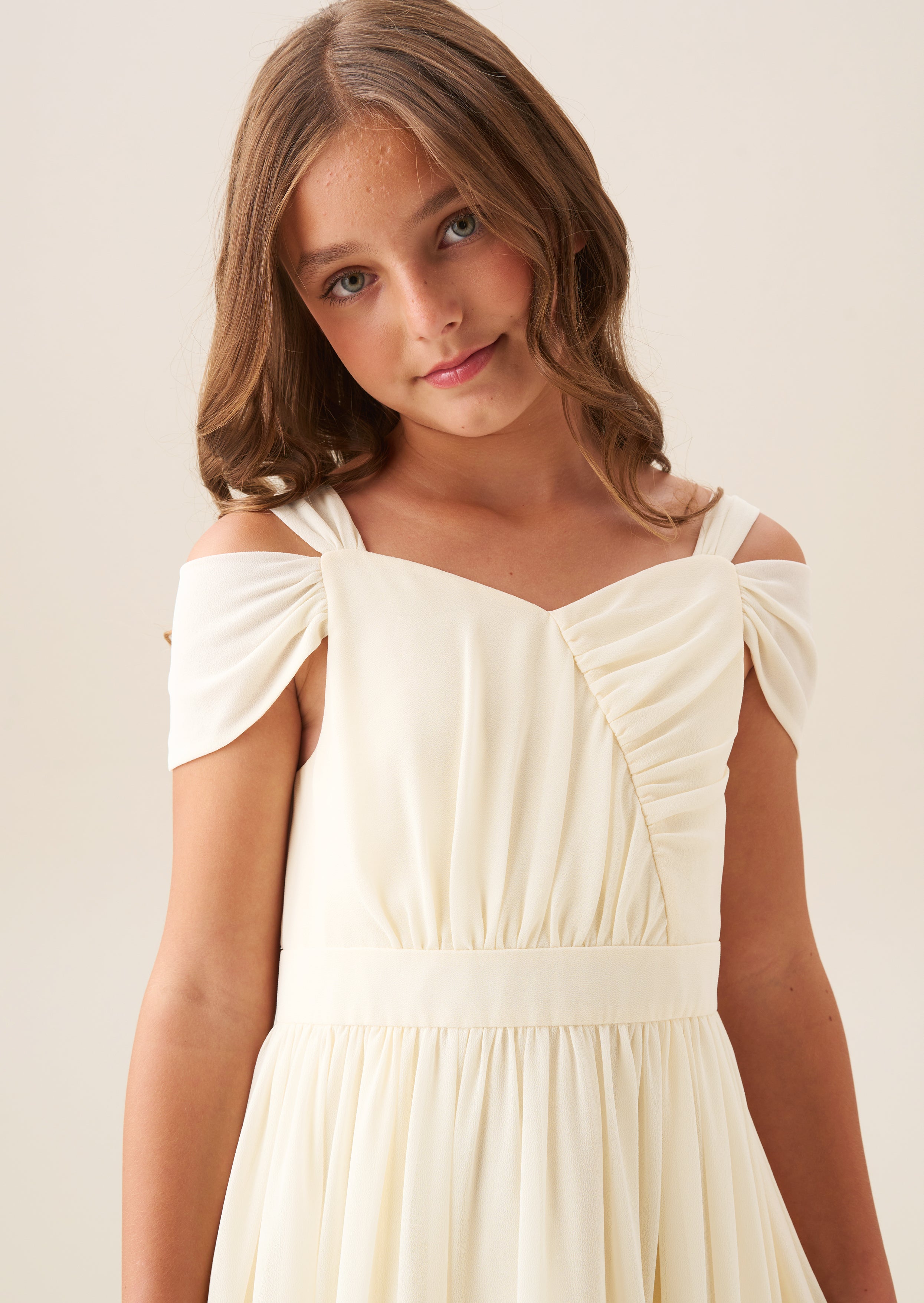 Lena Yellow Maxi Dress