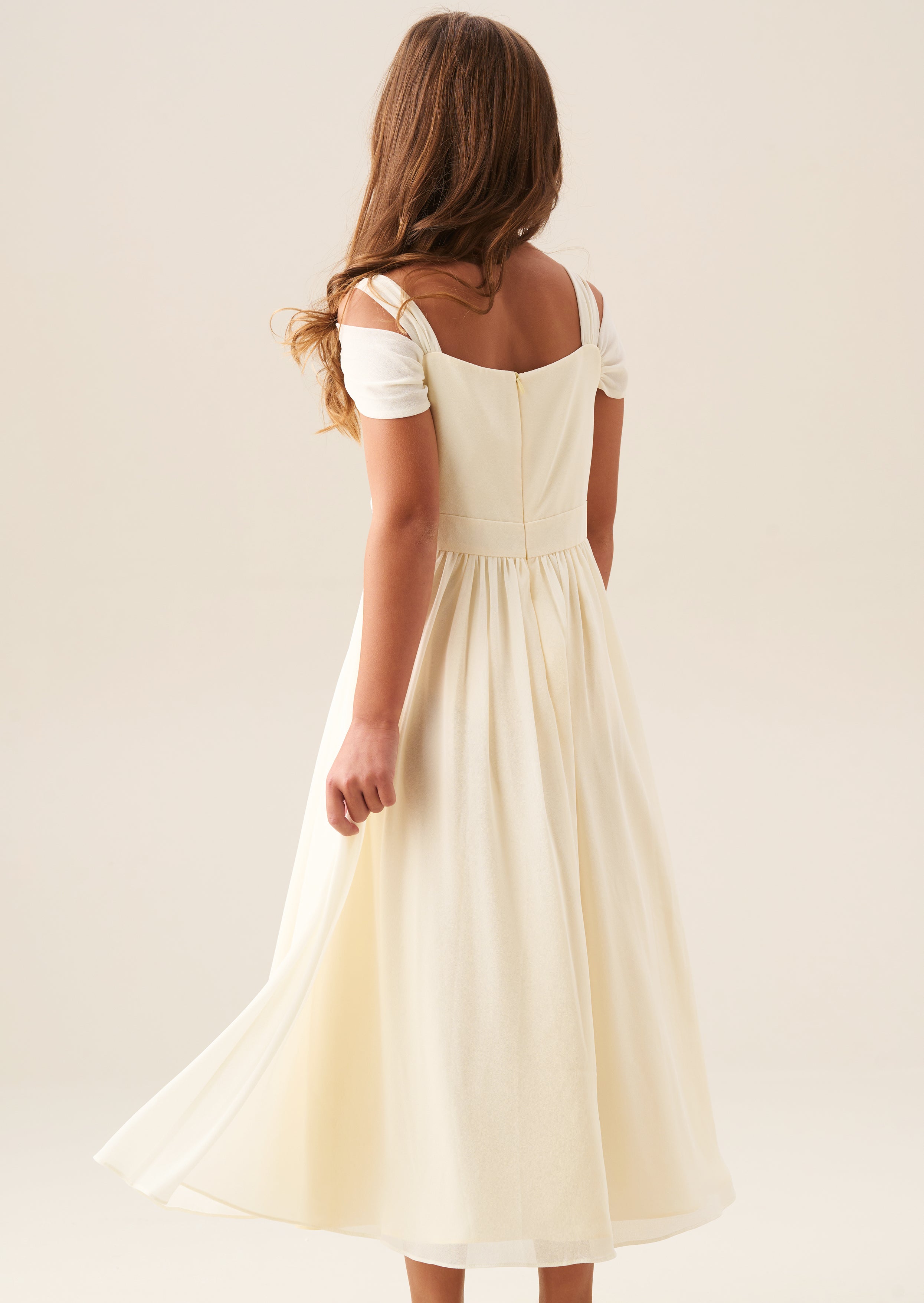 Lena Yellow Maxi Dress