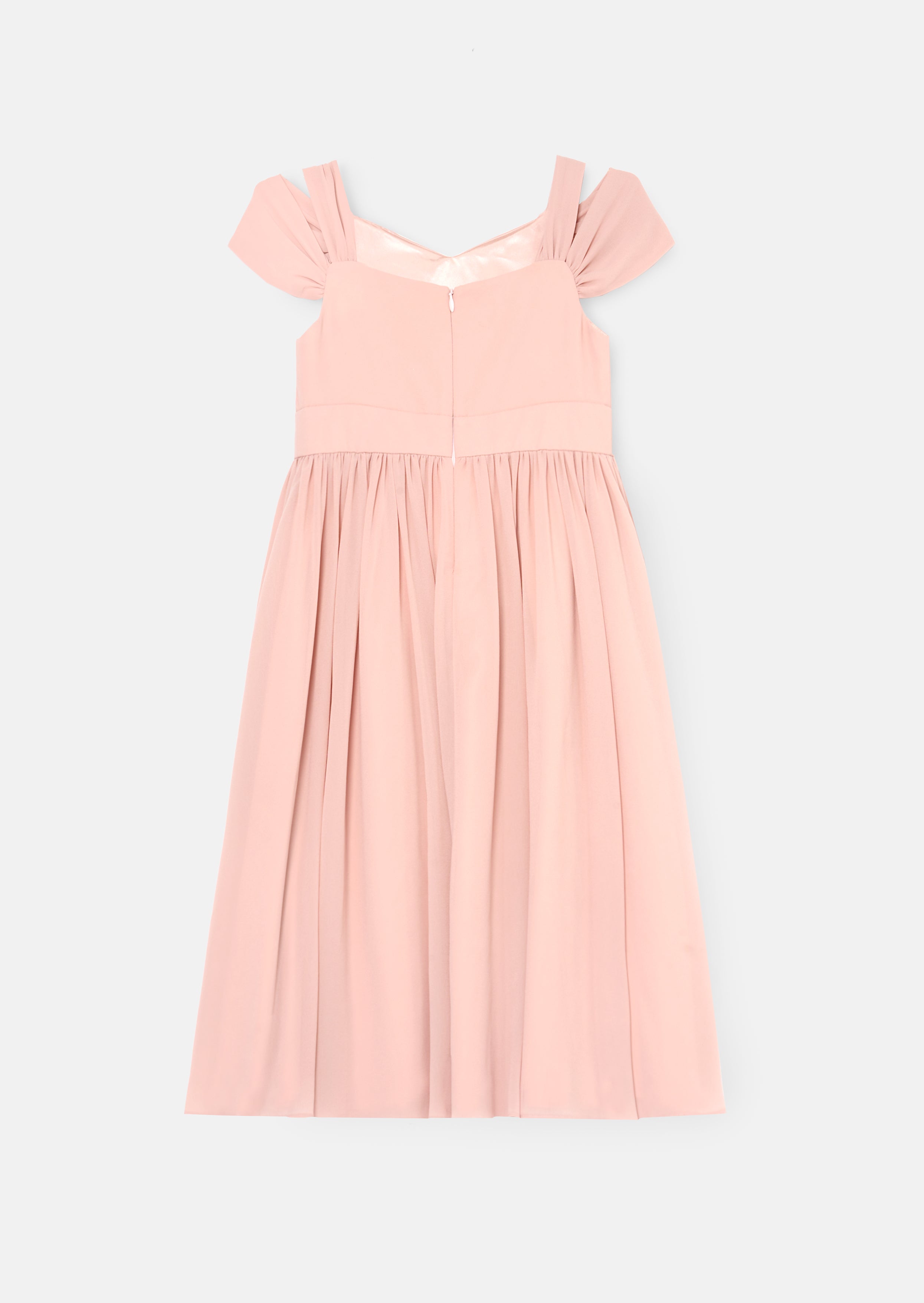 Lena Blush Maxi Dress