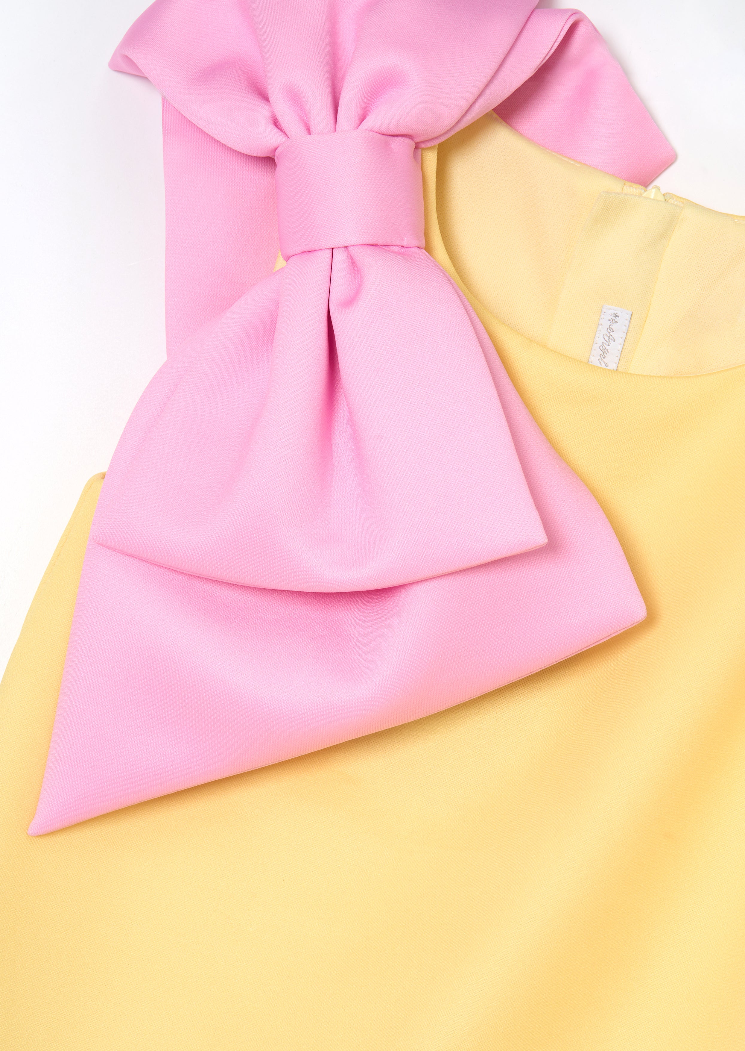 Thea Oversized Bow Shoulder Dress