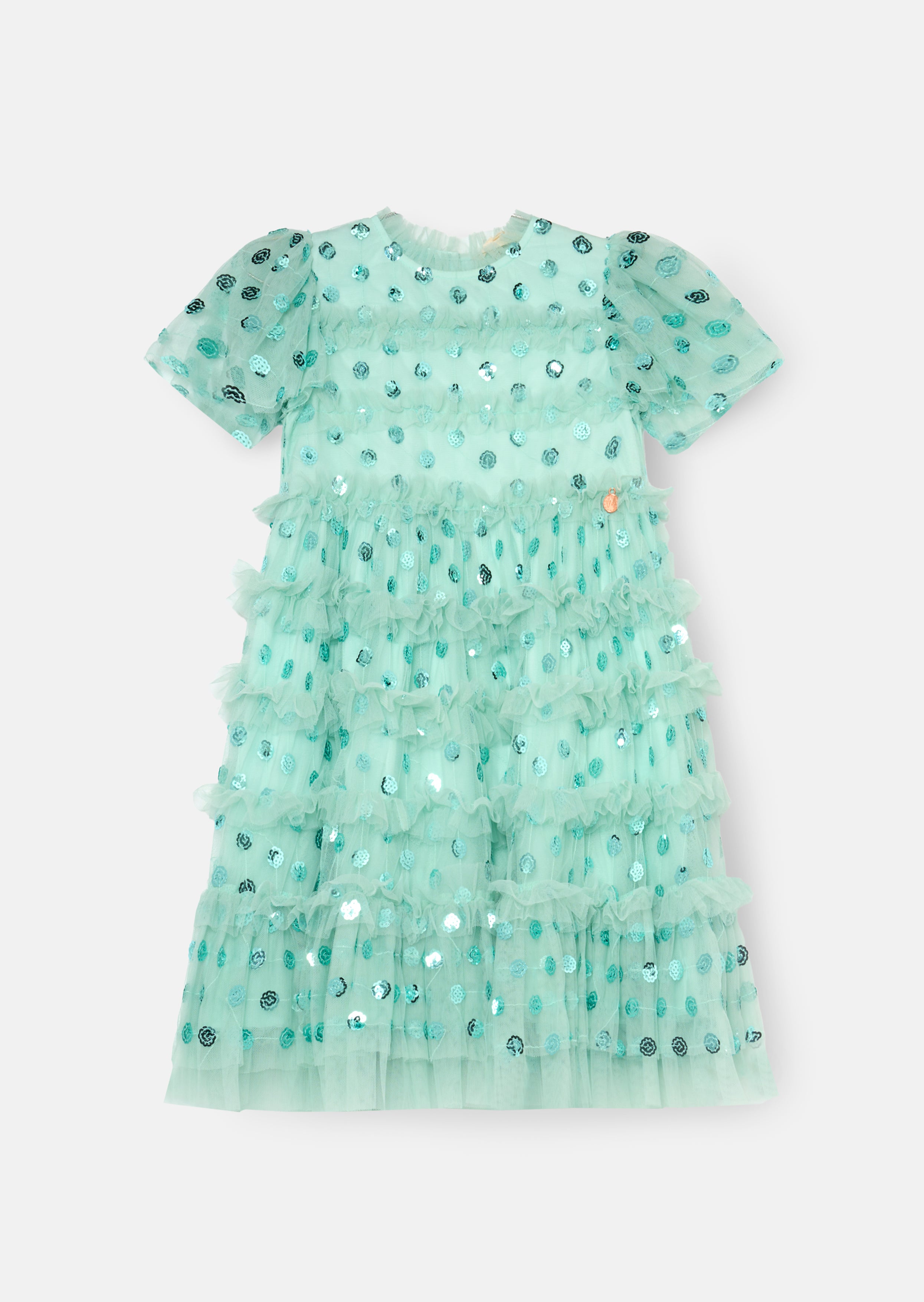 Bea Mesh Frill Dress