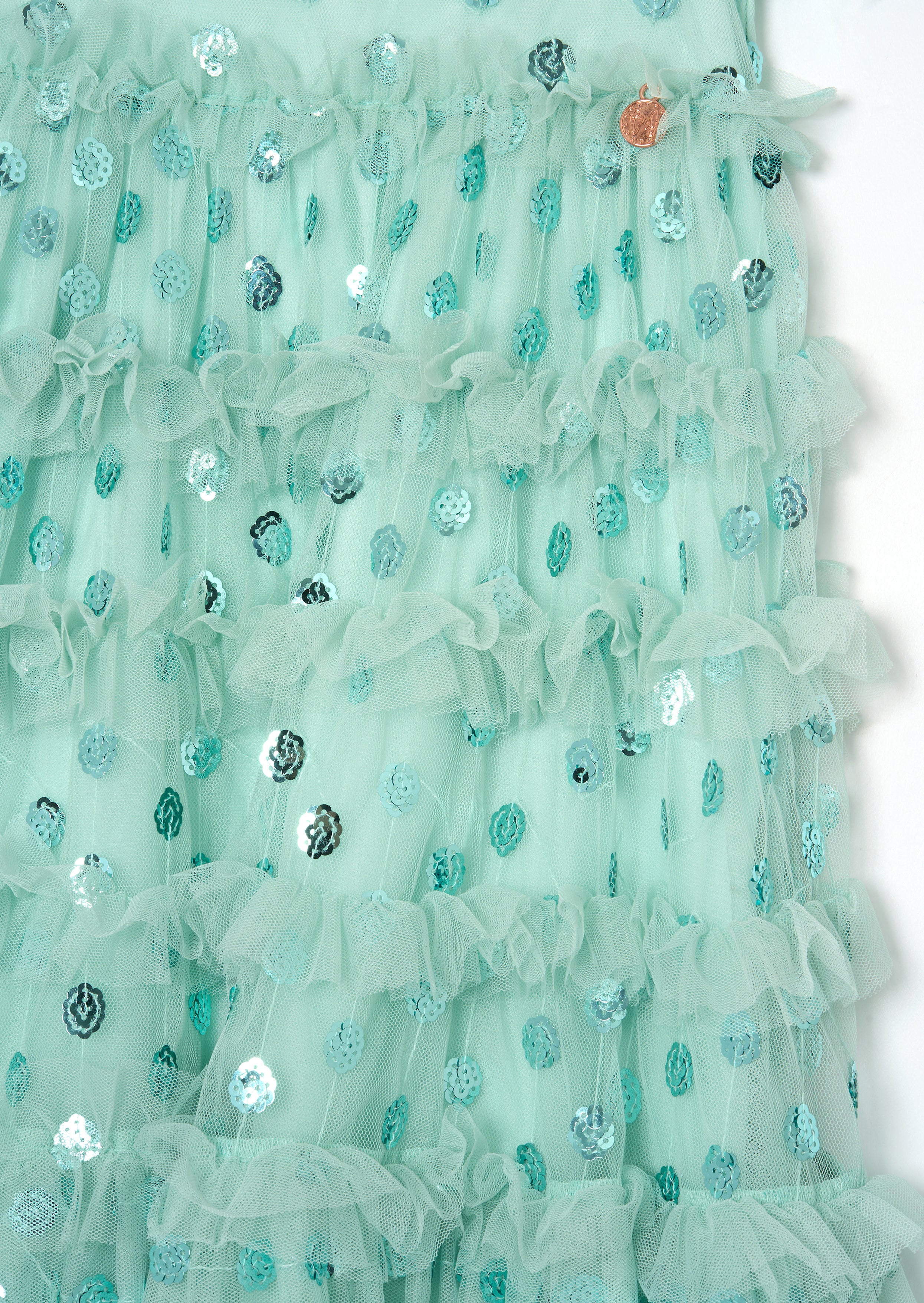 Bea Mesh Frill Dress