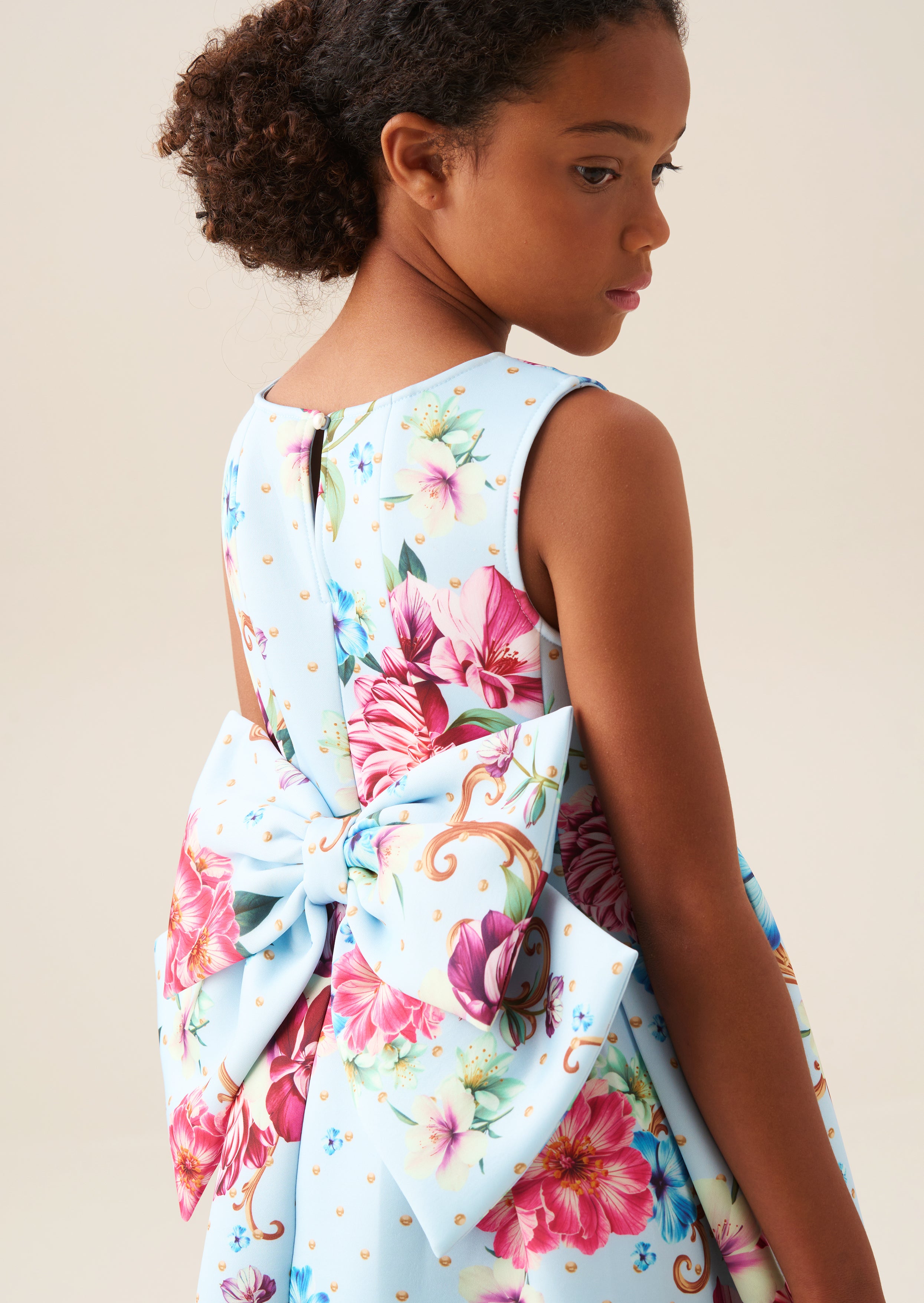 Lola Pleated Fitted Dress