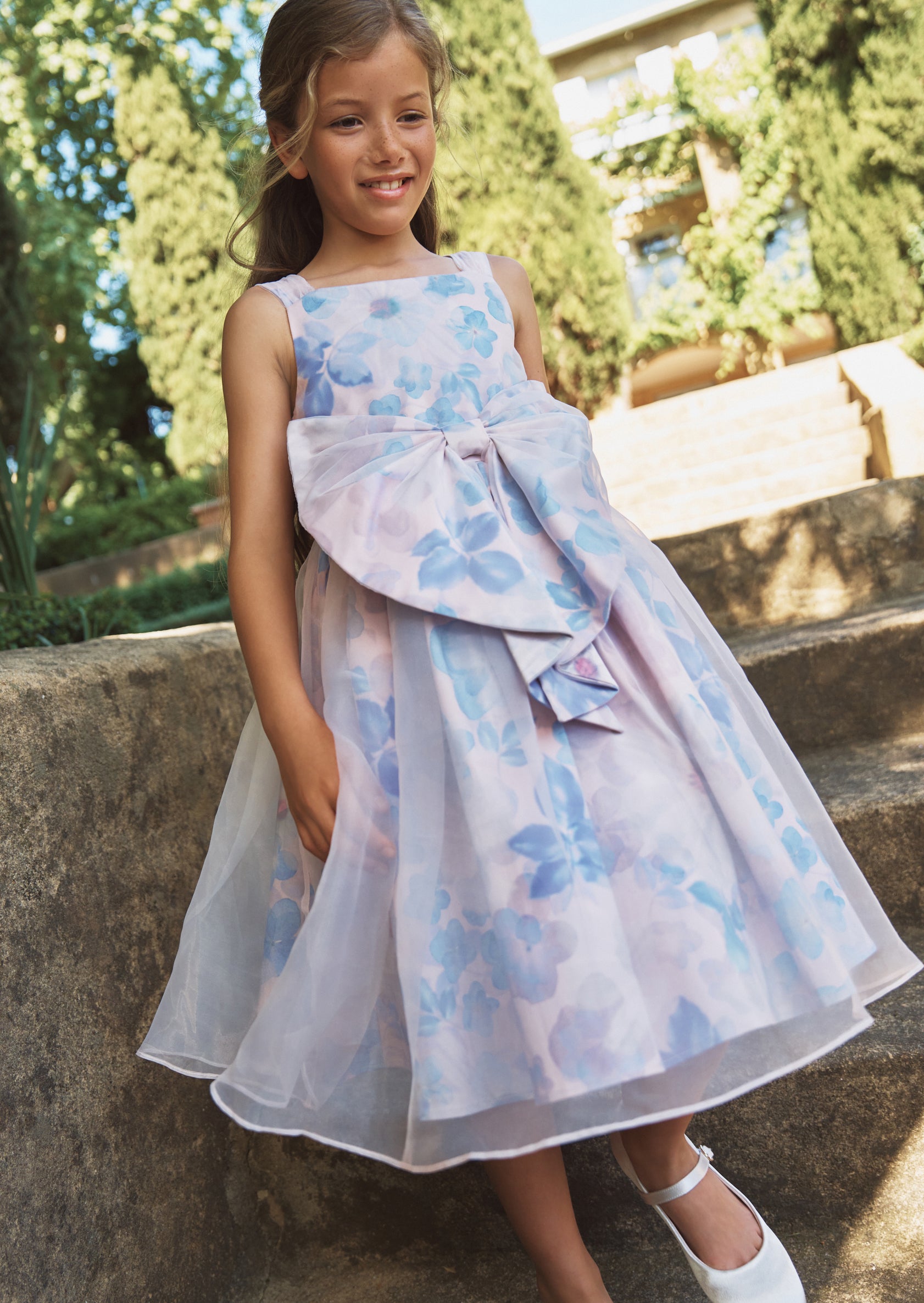 Robe Mia à taille nouée