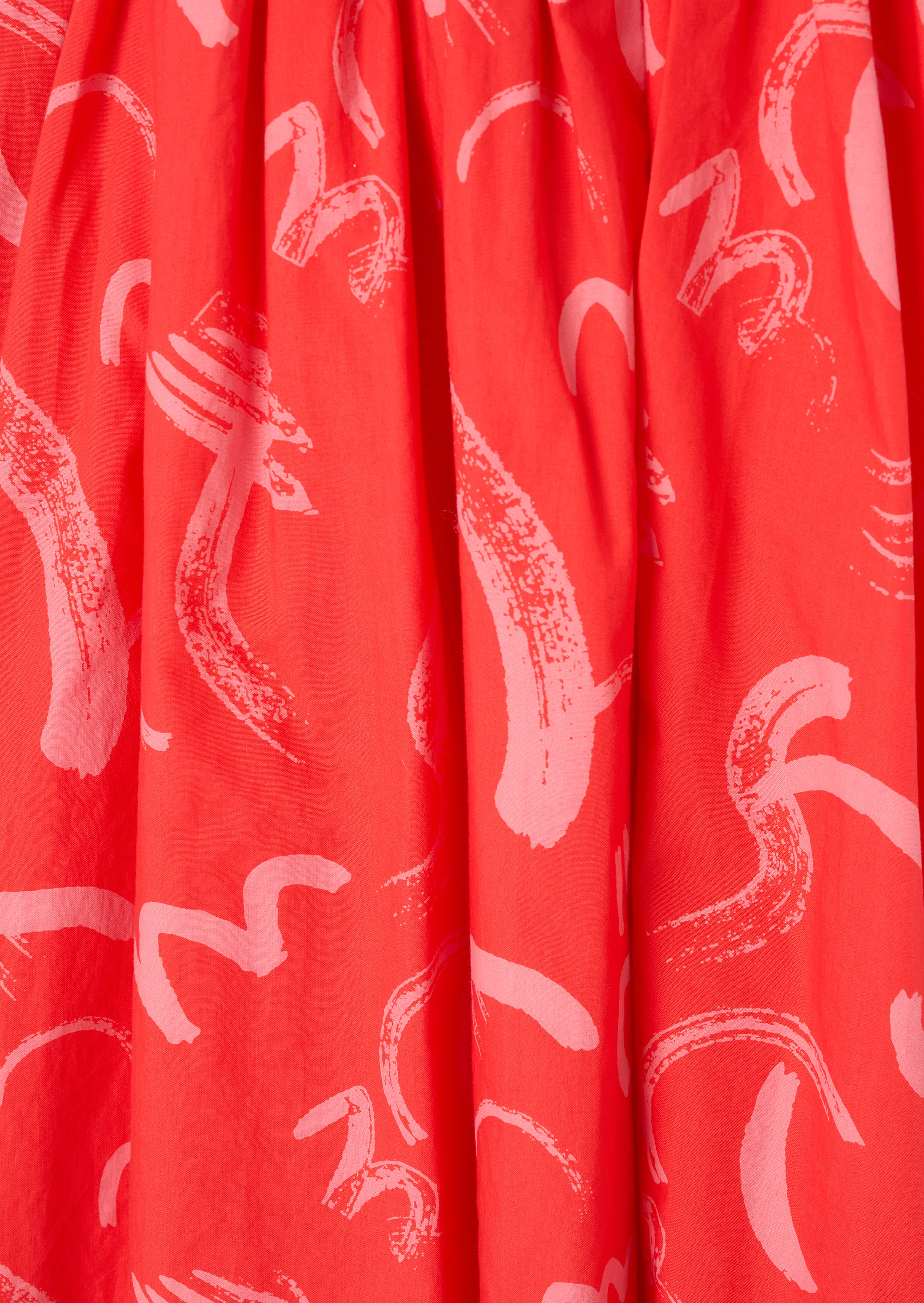 Evie Print Frill Swing Dress