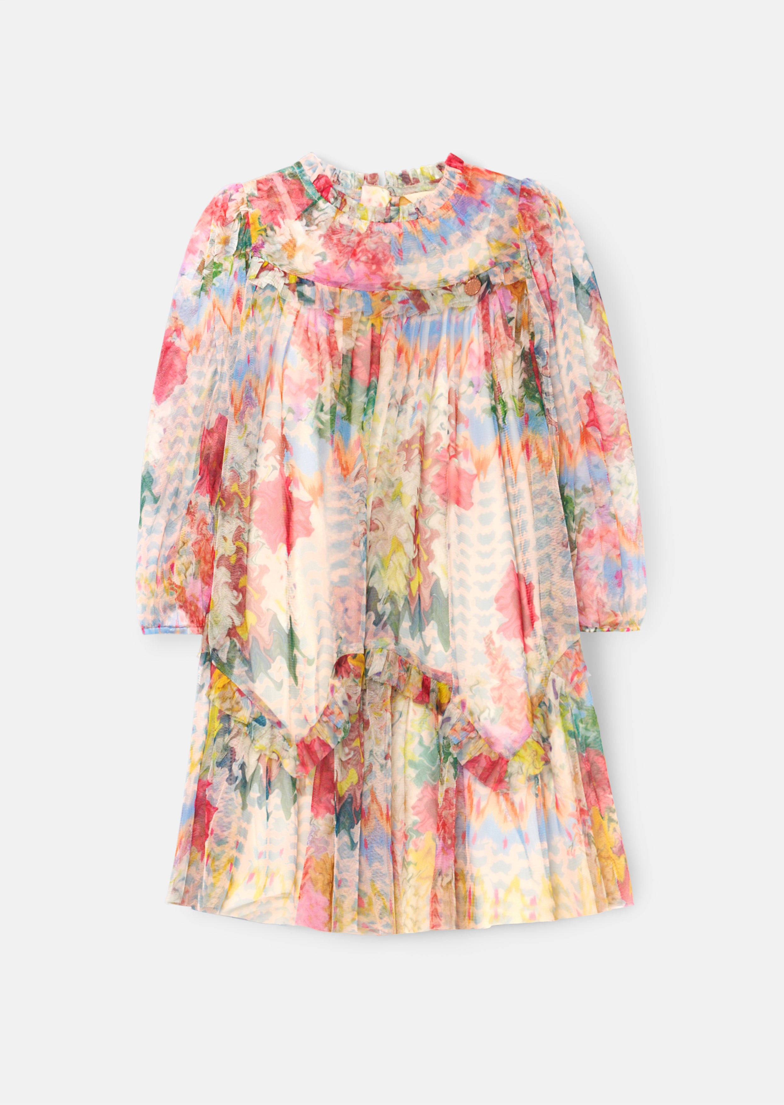 Beatrice Mesh Frill Dress