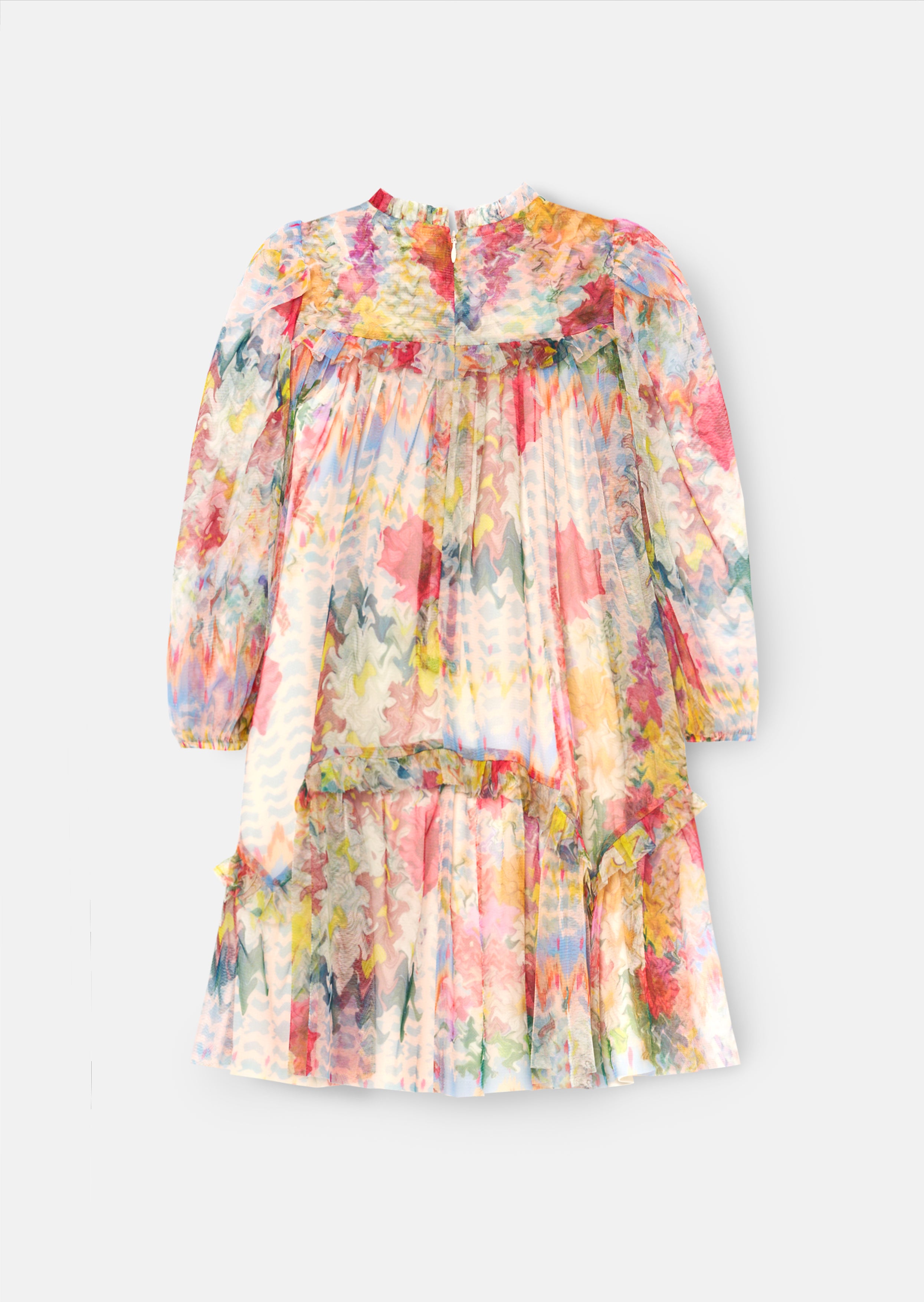 Beatrice Mesh Frill Dress