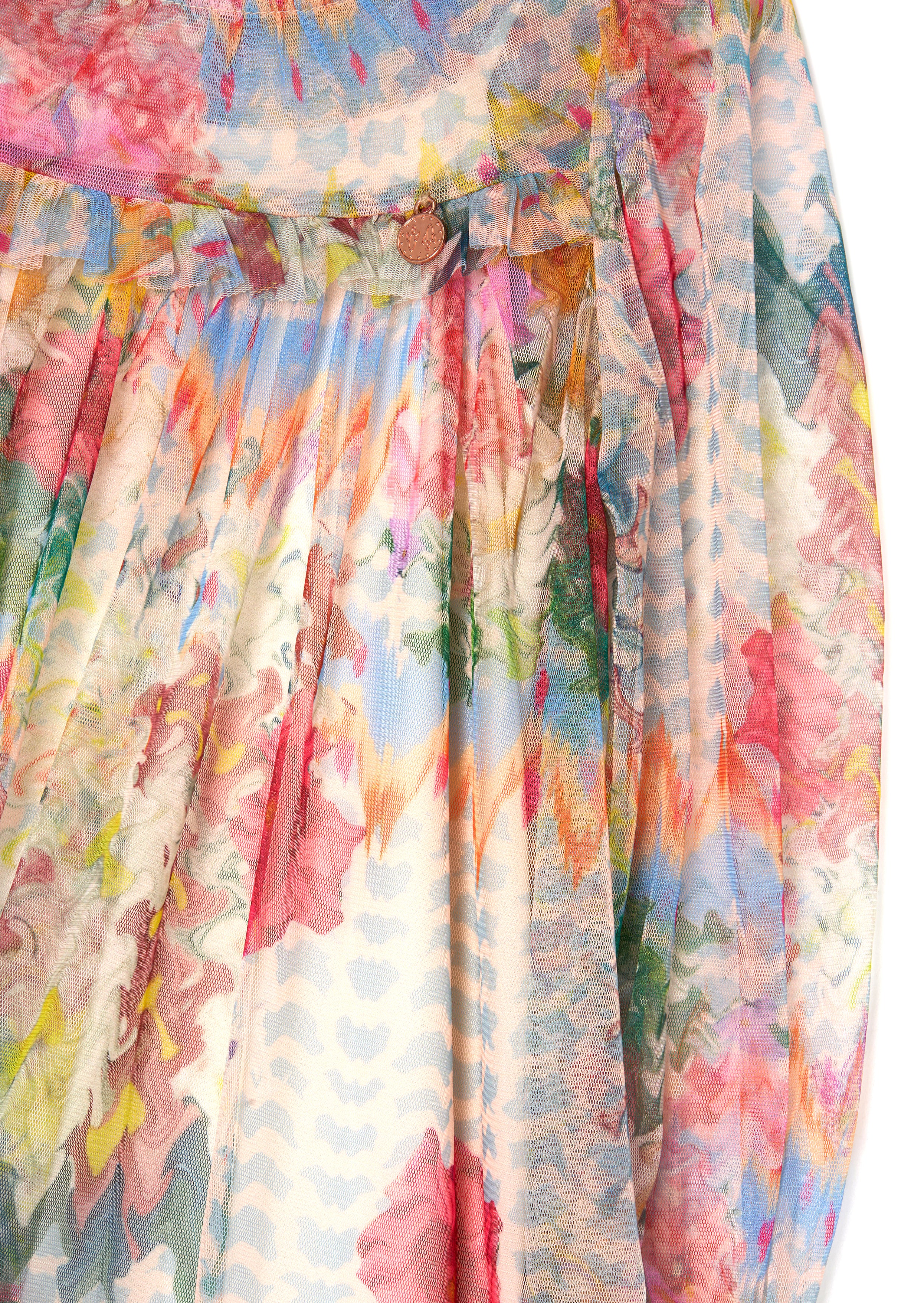 Beatrice Mesh Frill Dress