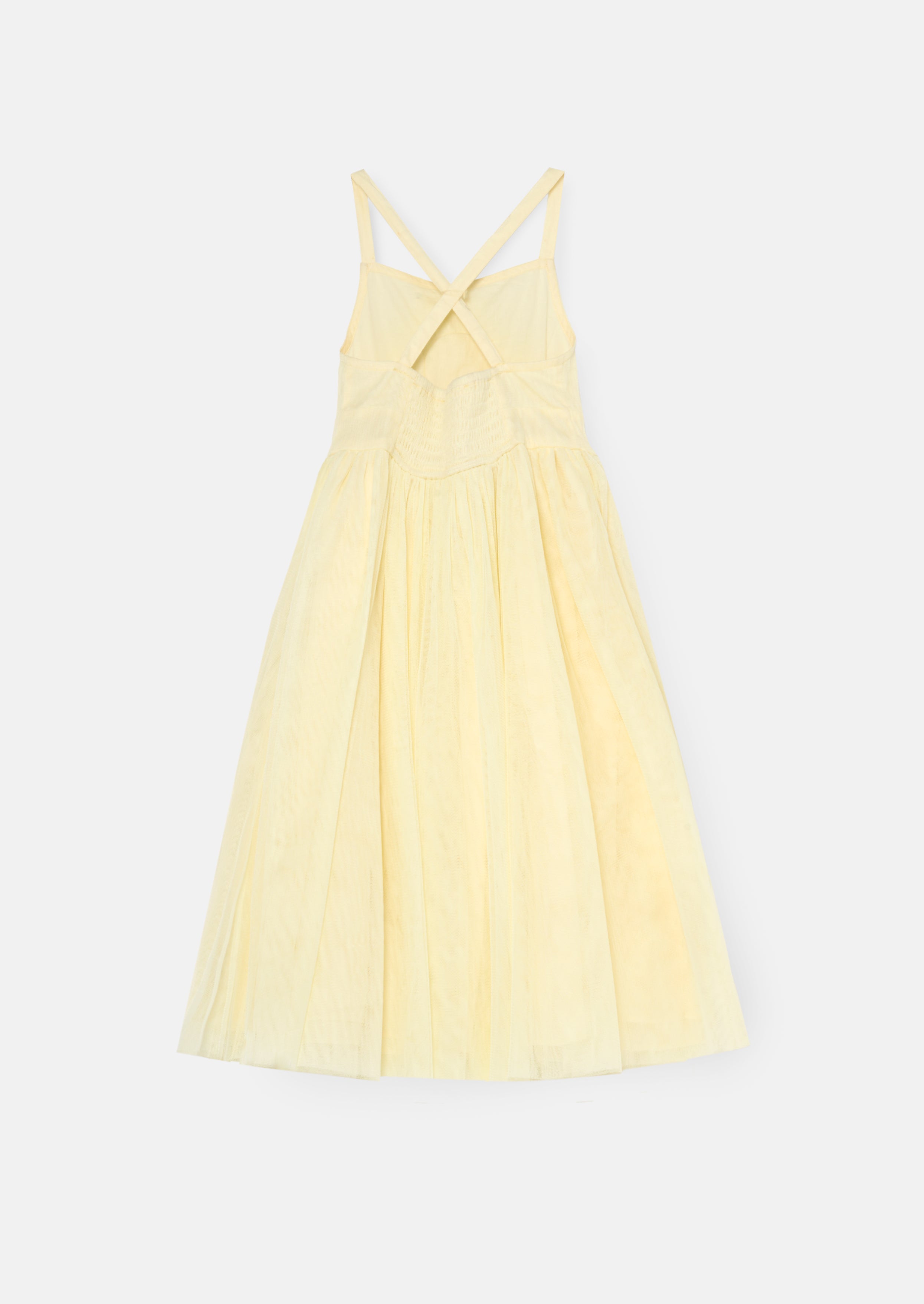 Lily Corsage Mesh Dress