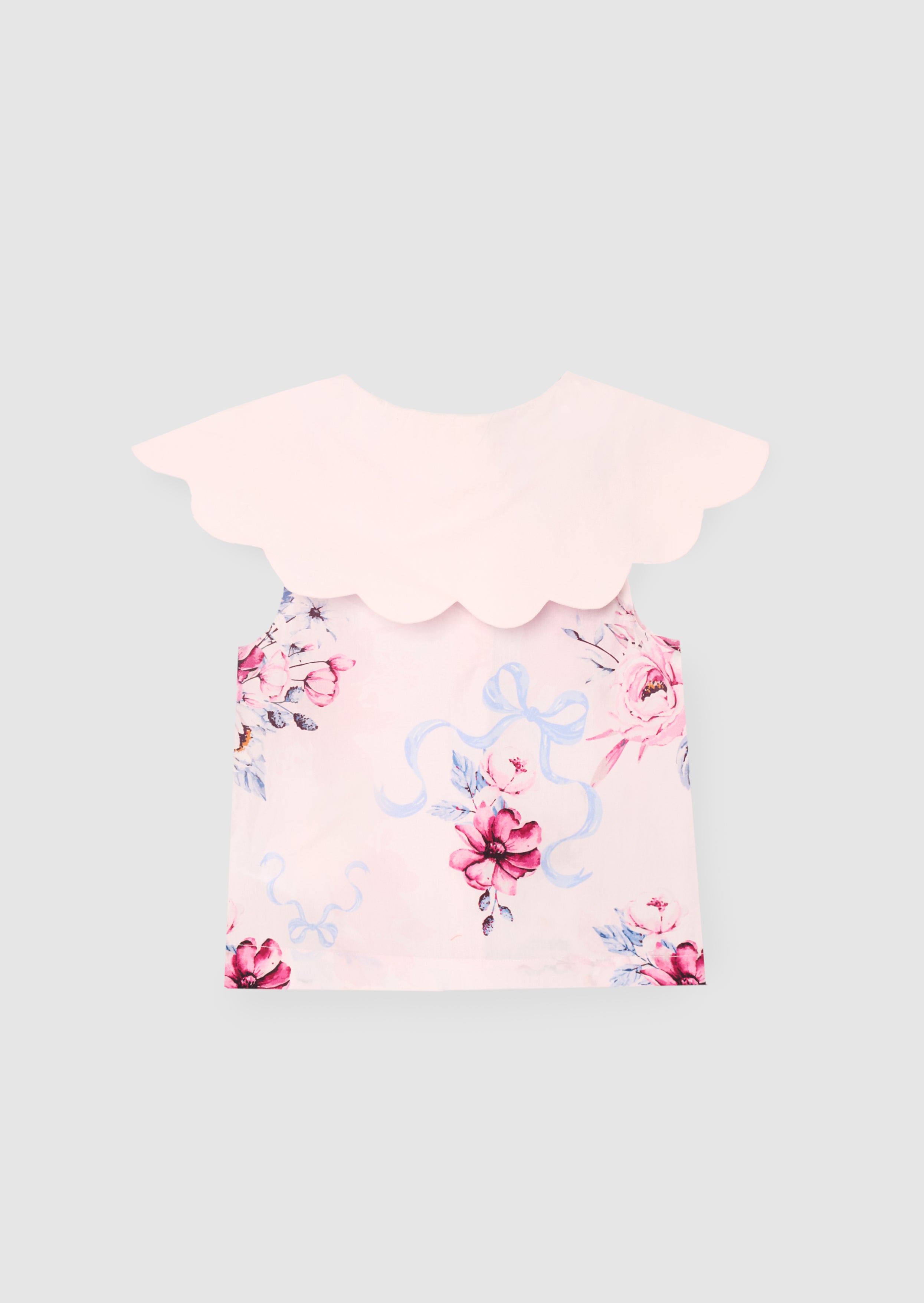 Cleo Scallop Collar Blouse