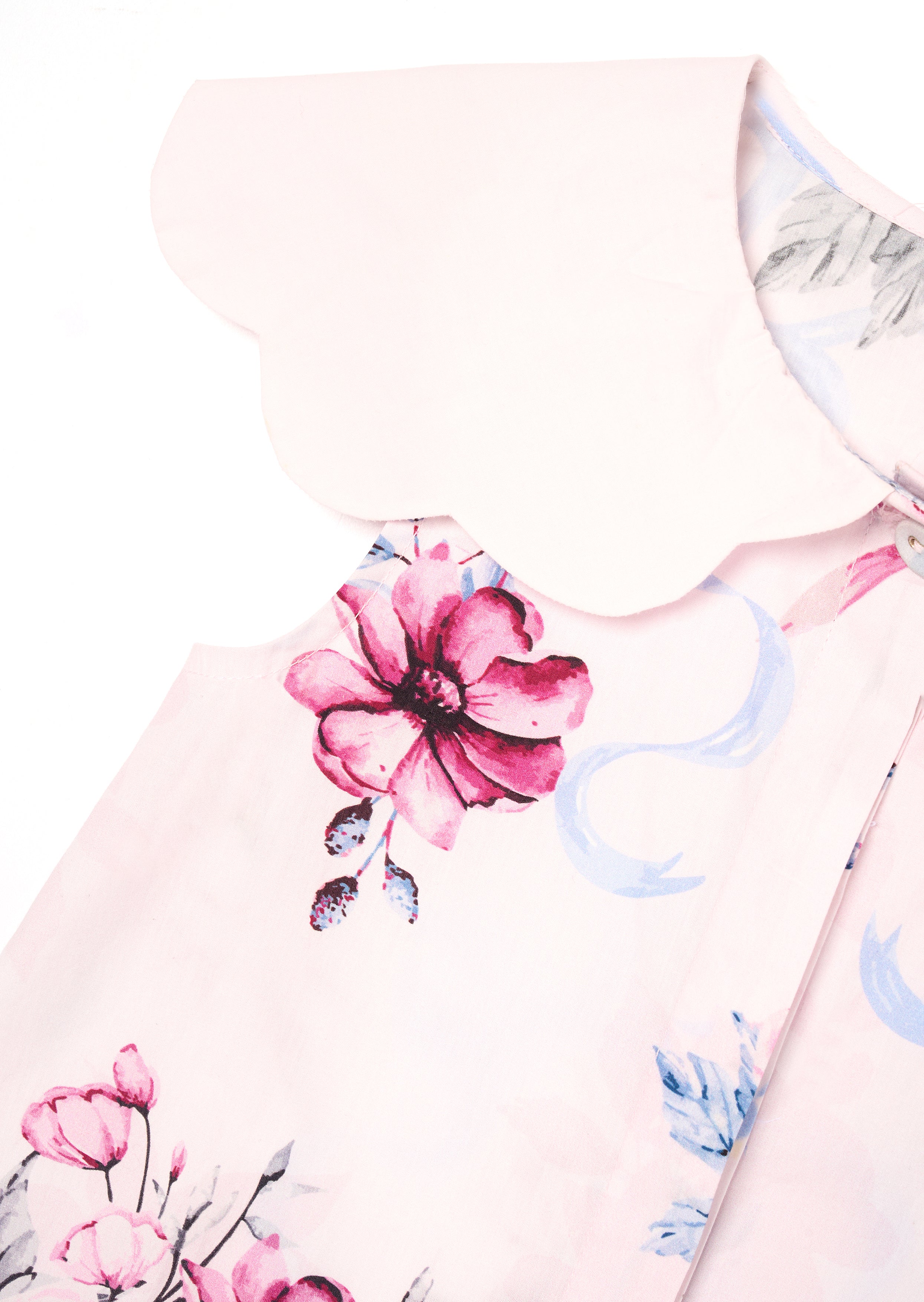 Cleo Scallop Collar Blouse