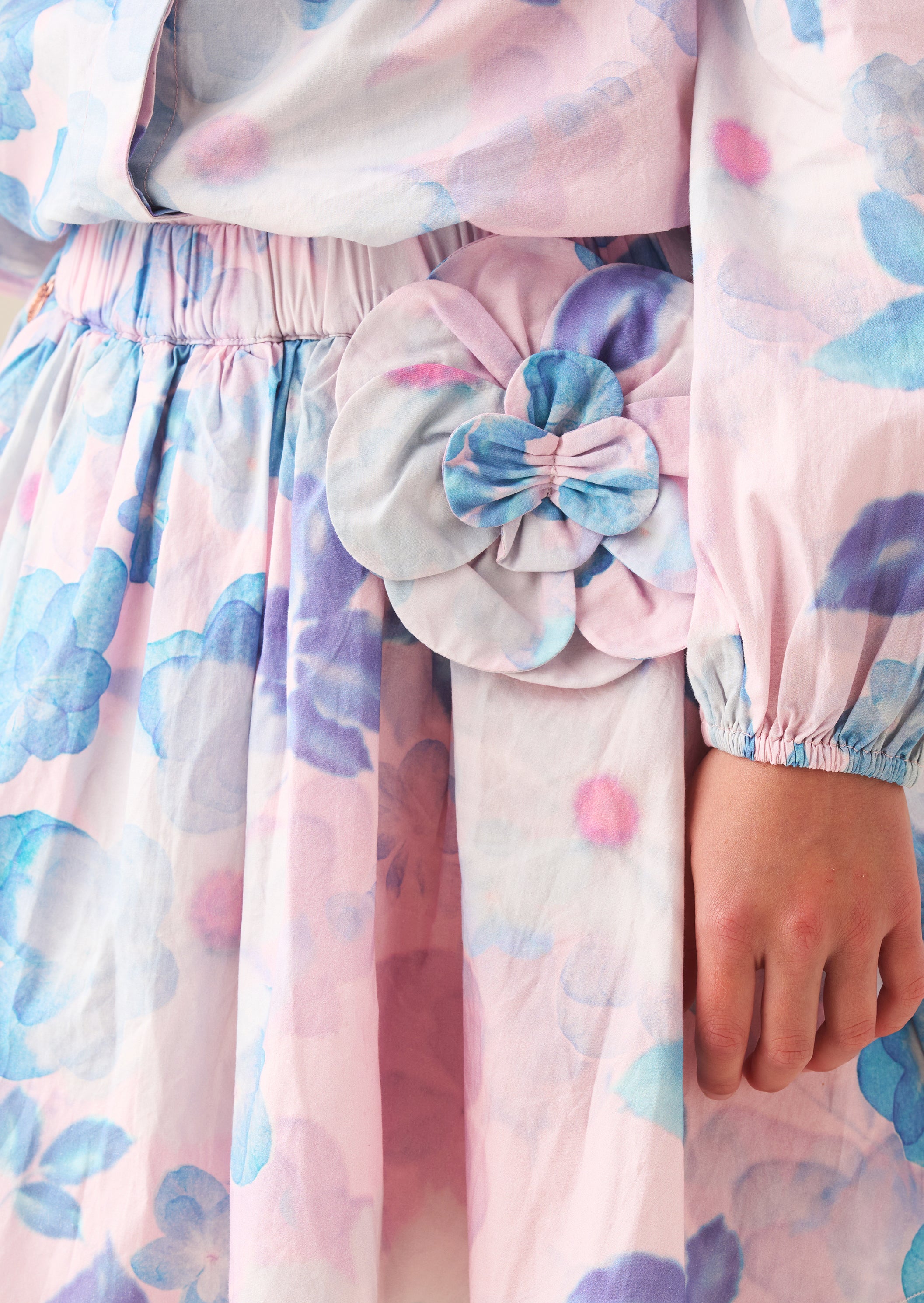 تنورة كورساج فلورال سليا