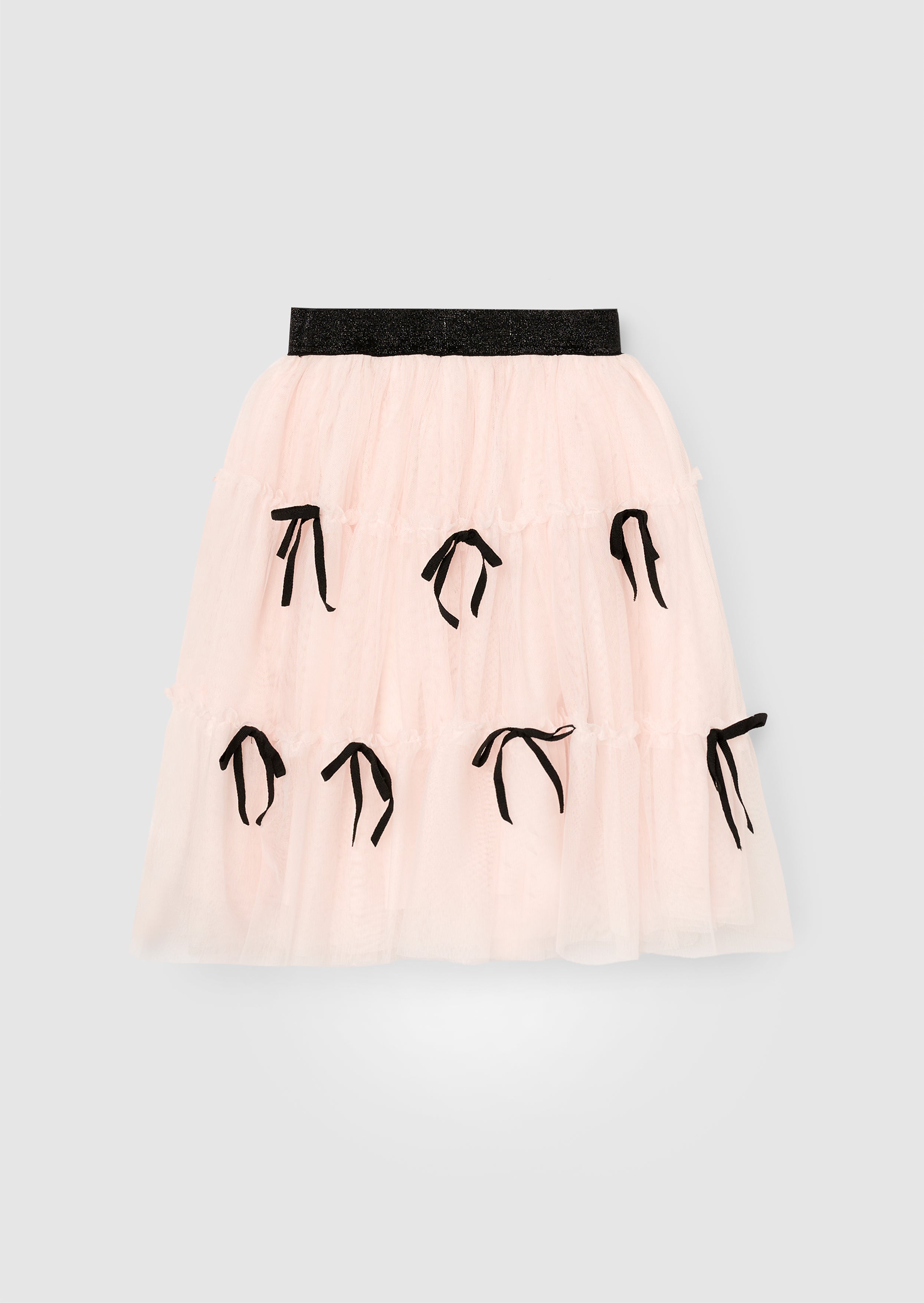 Lyla Bow Mesh Skirt