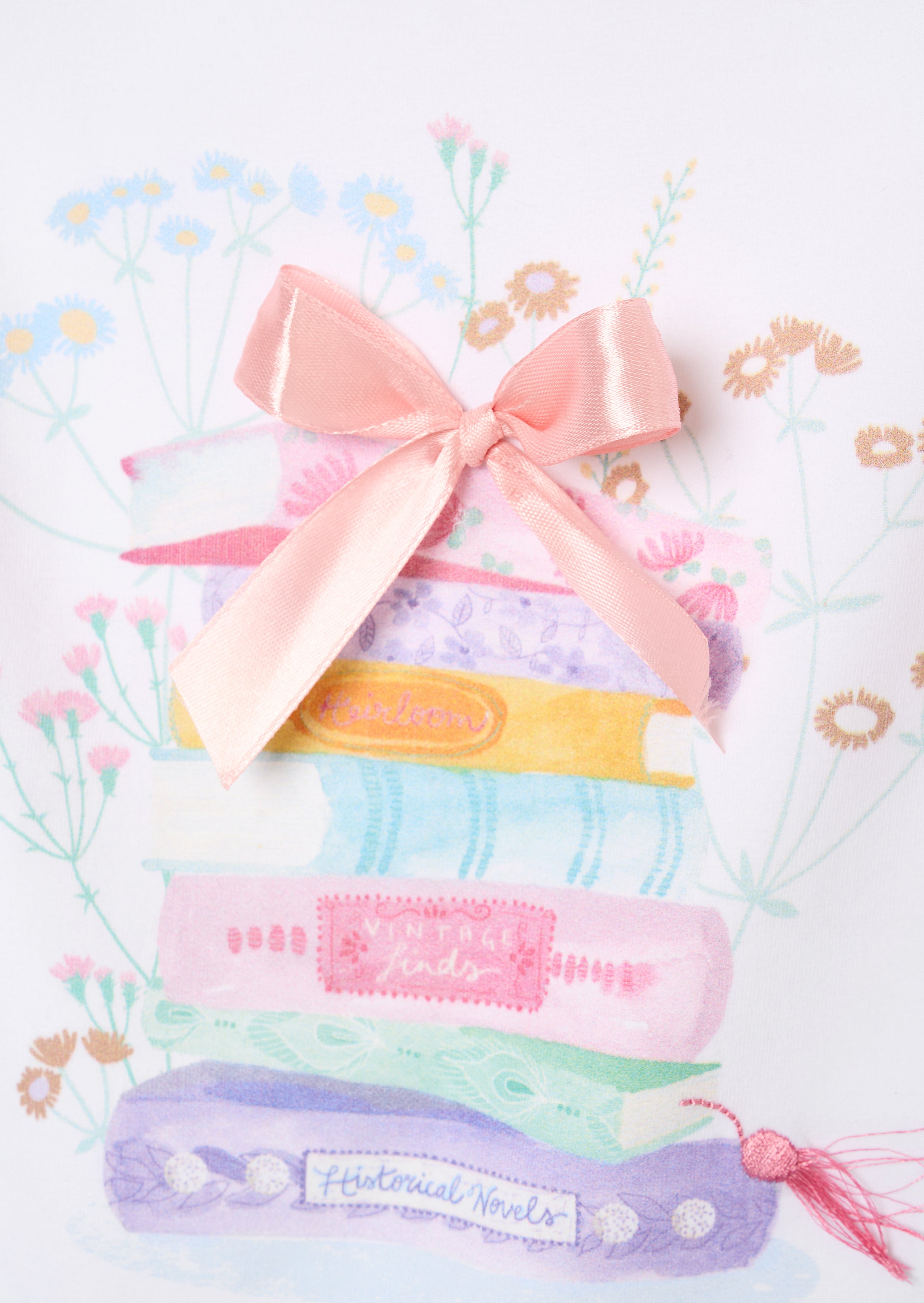 T-shirt à manches bouffantes imprimé Ellen Placement