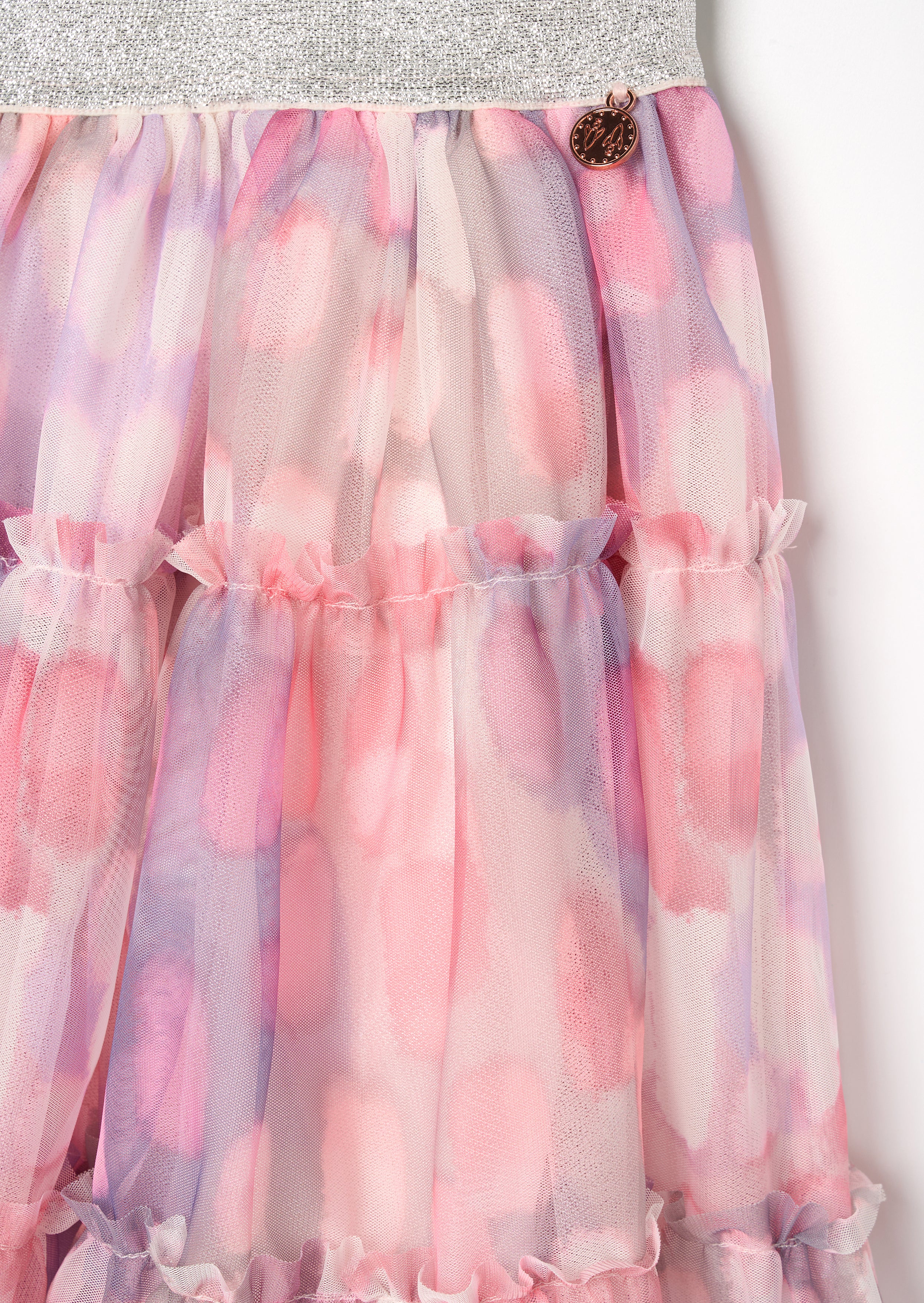 Cara Printed Mesh Skirt