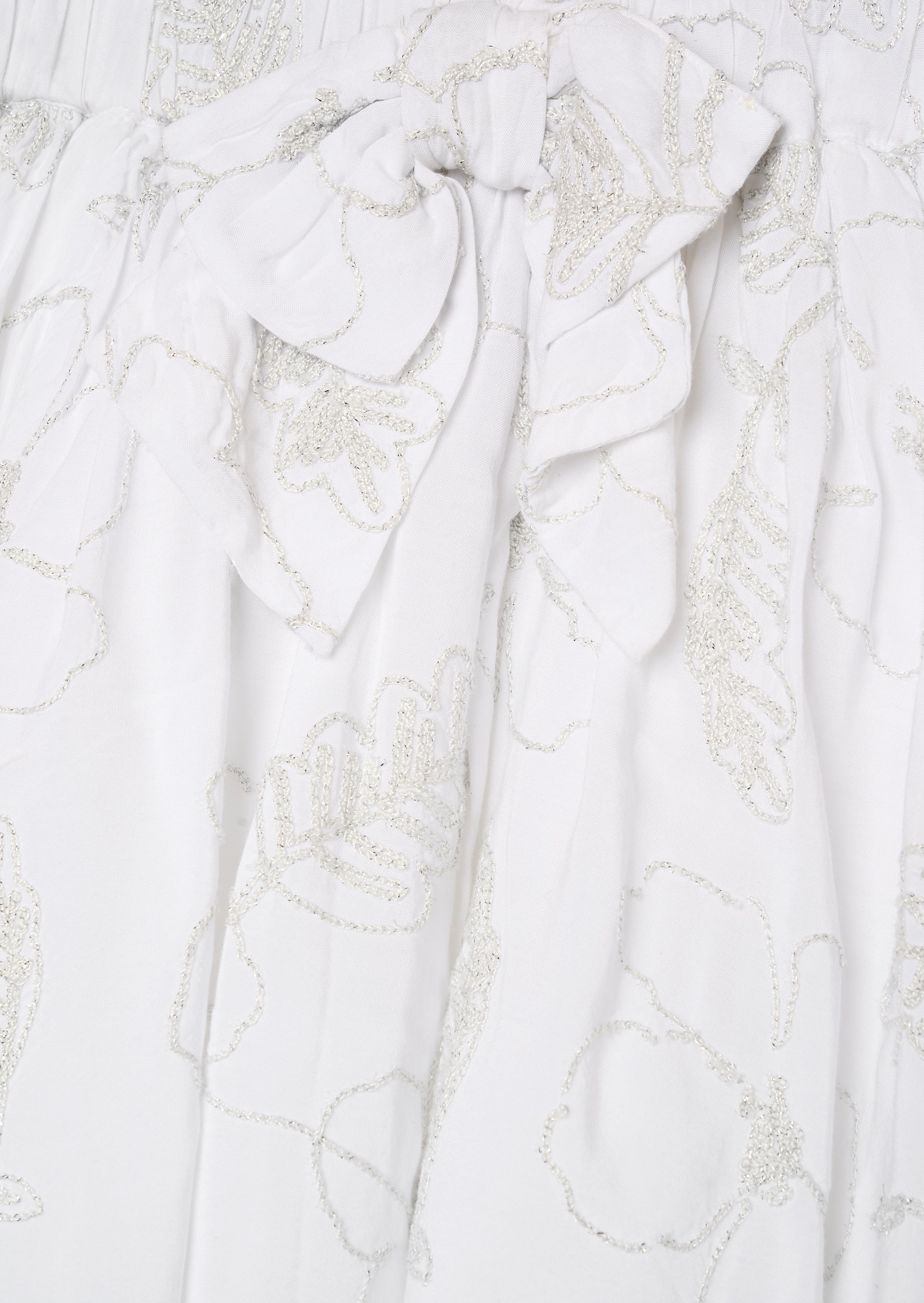 Gonna ricamata floreale Dalhia