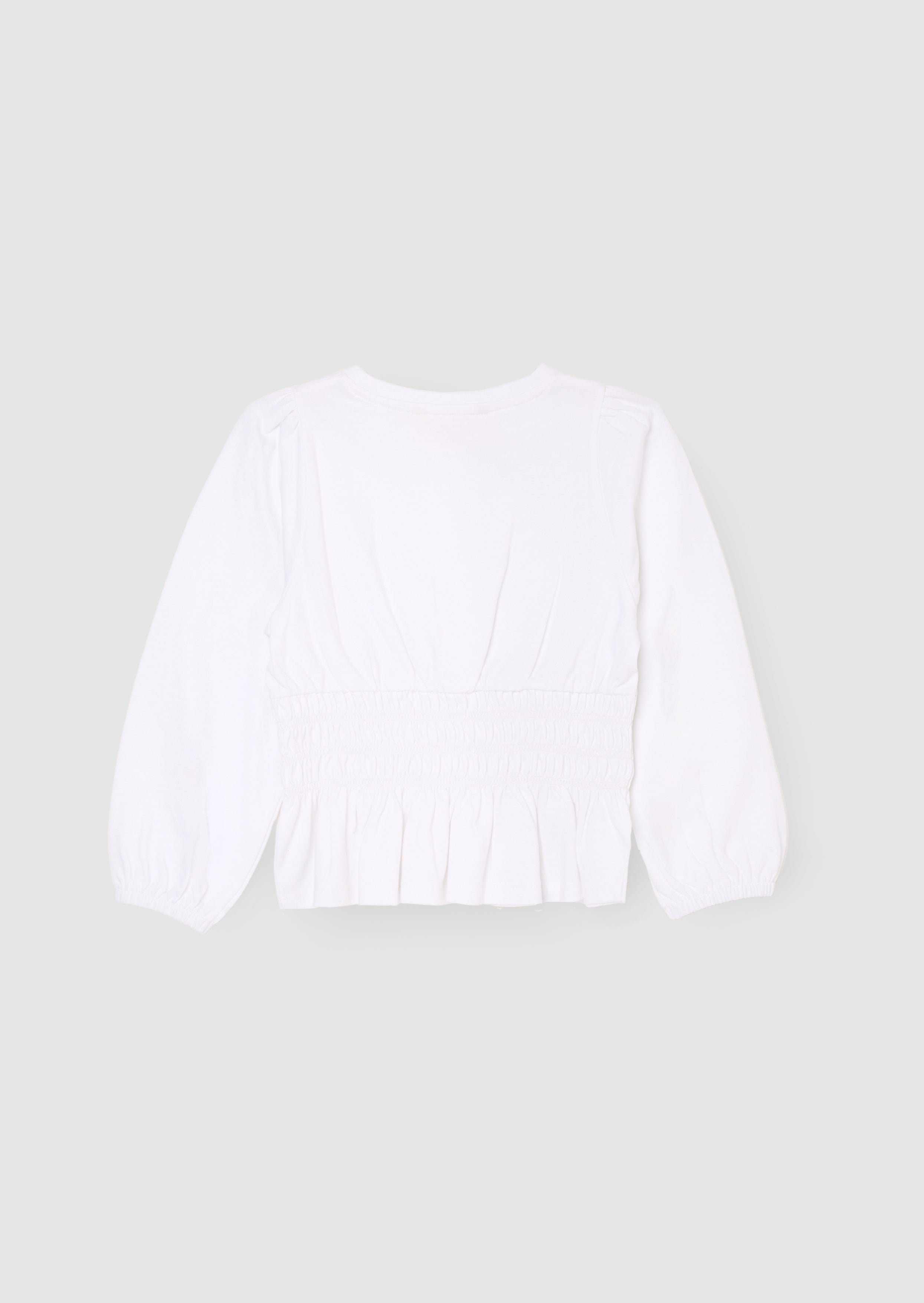 Cassie Shirred Detail Top