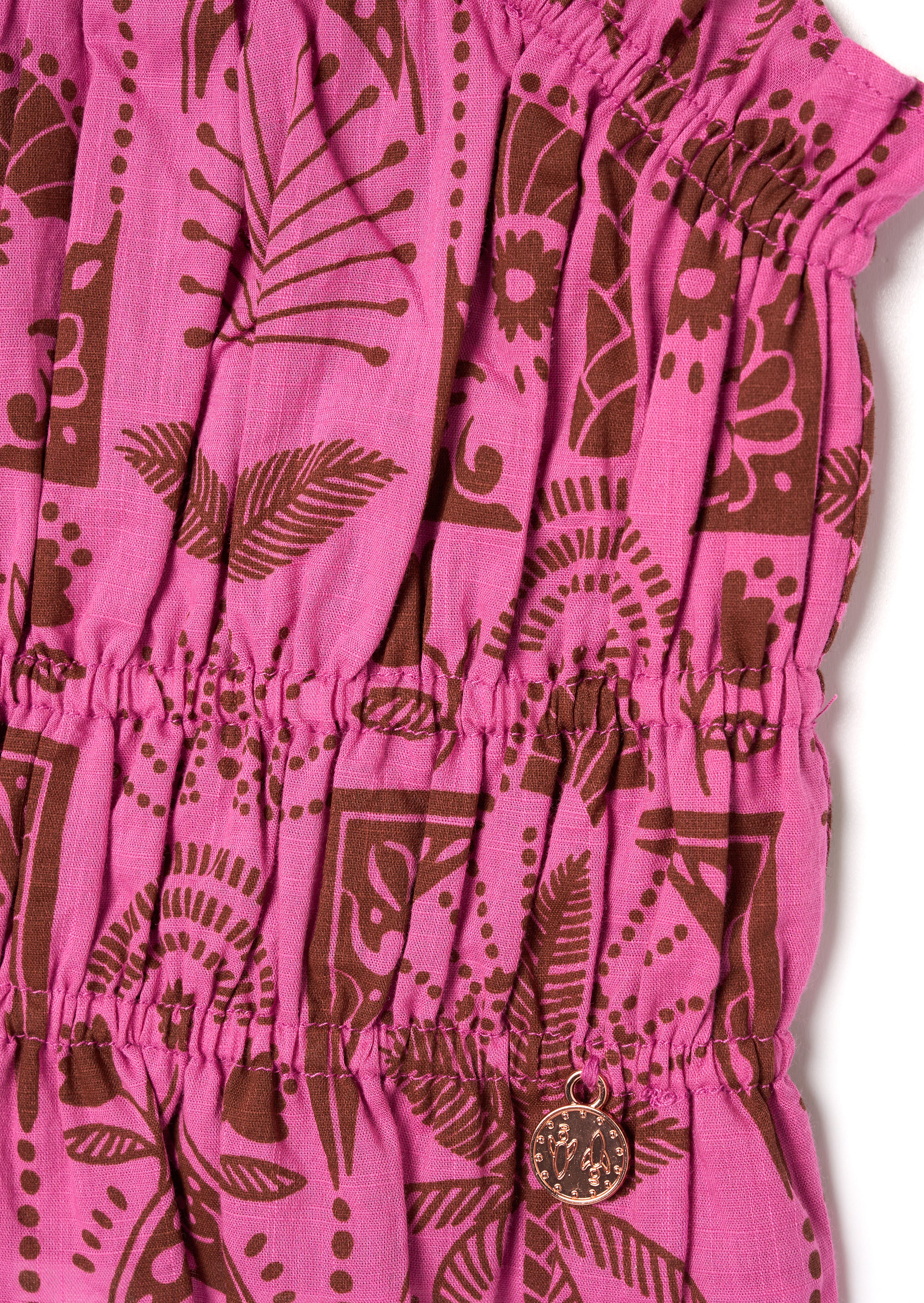 Top con stampa di palme Izzy