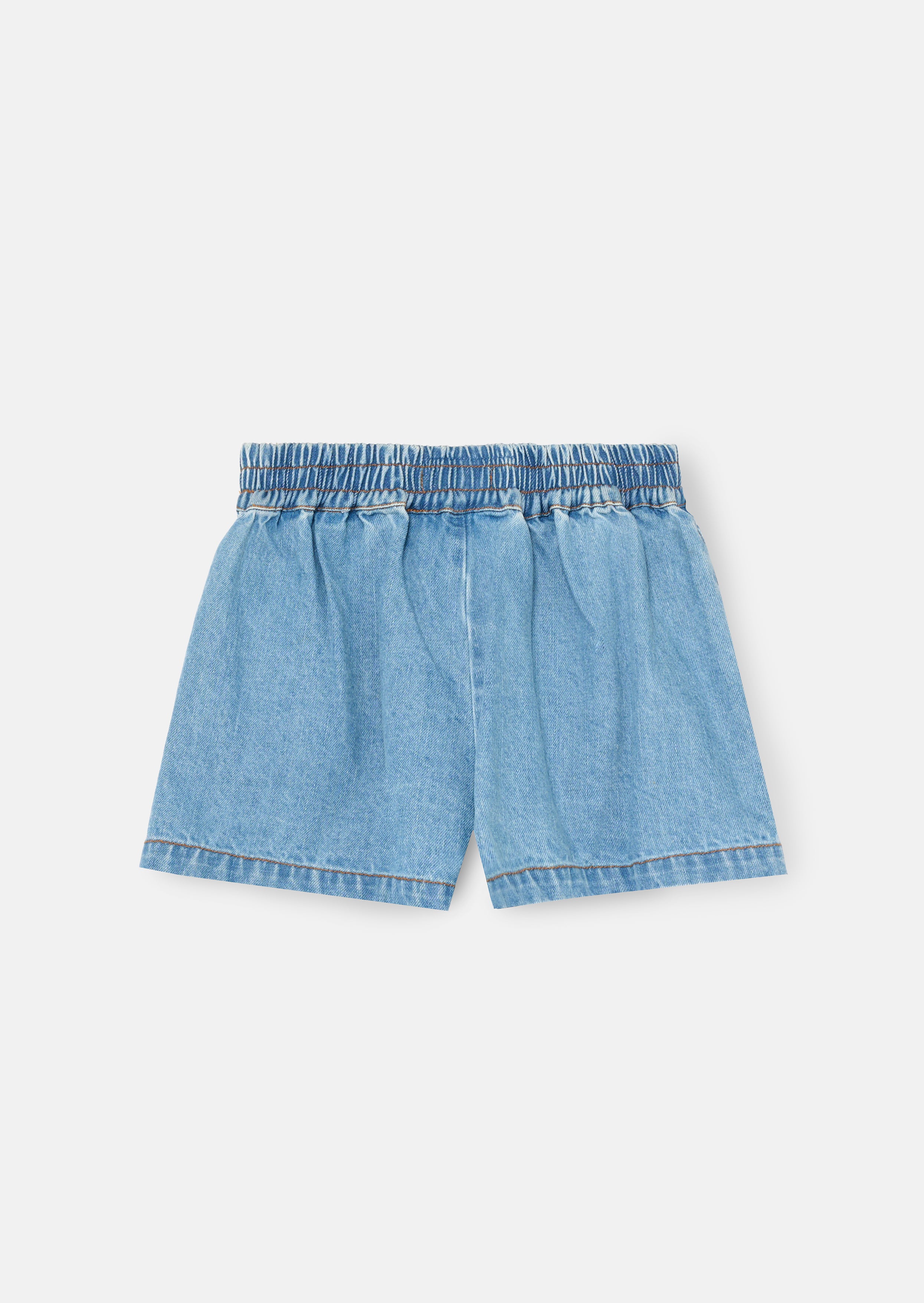 Zeta Embellished Denim Shorts