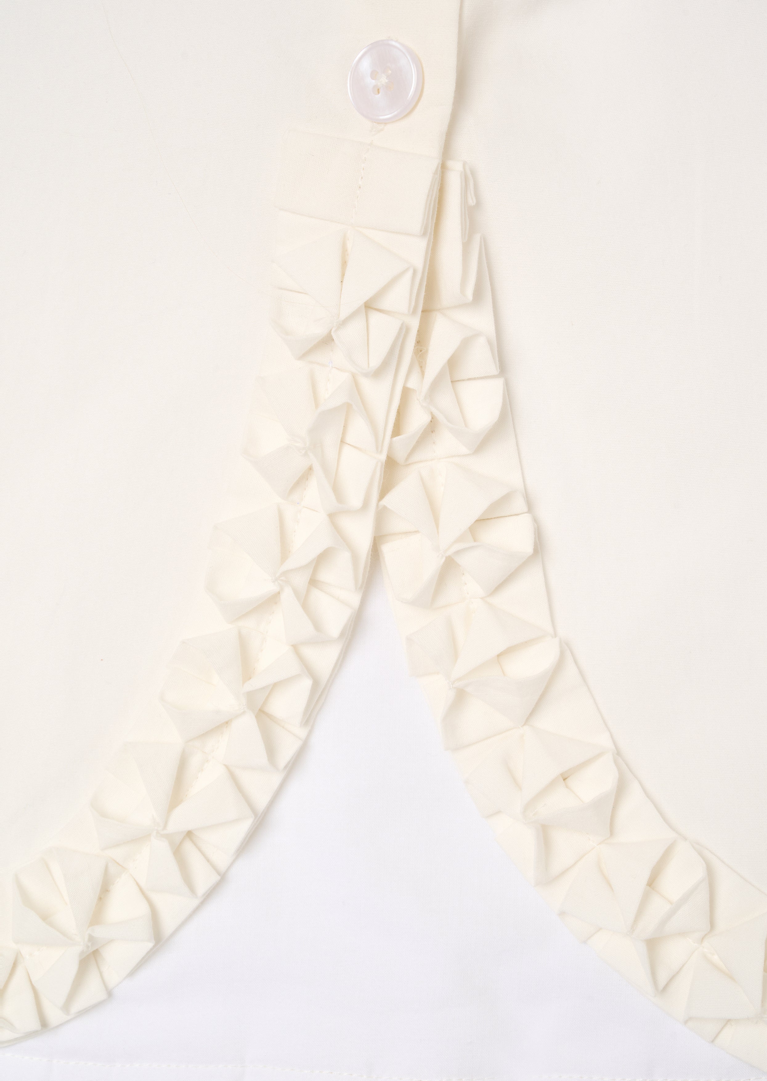 Emmie White Woven Top