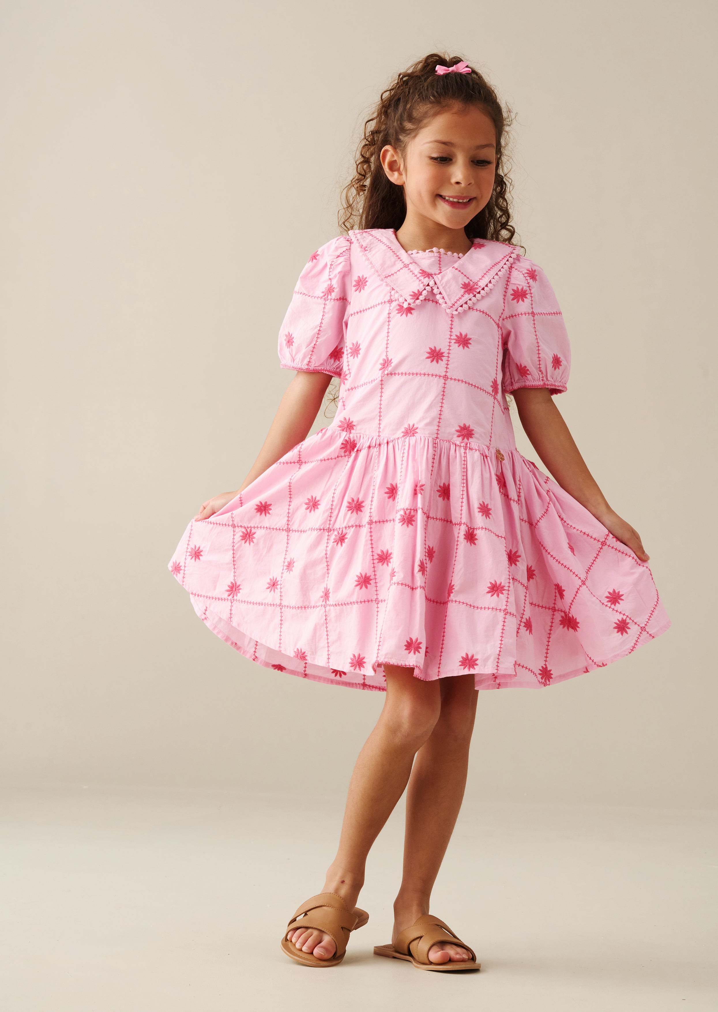 Louise Embroidered Dress