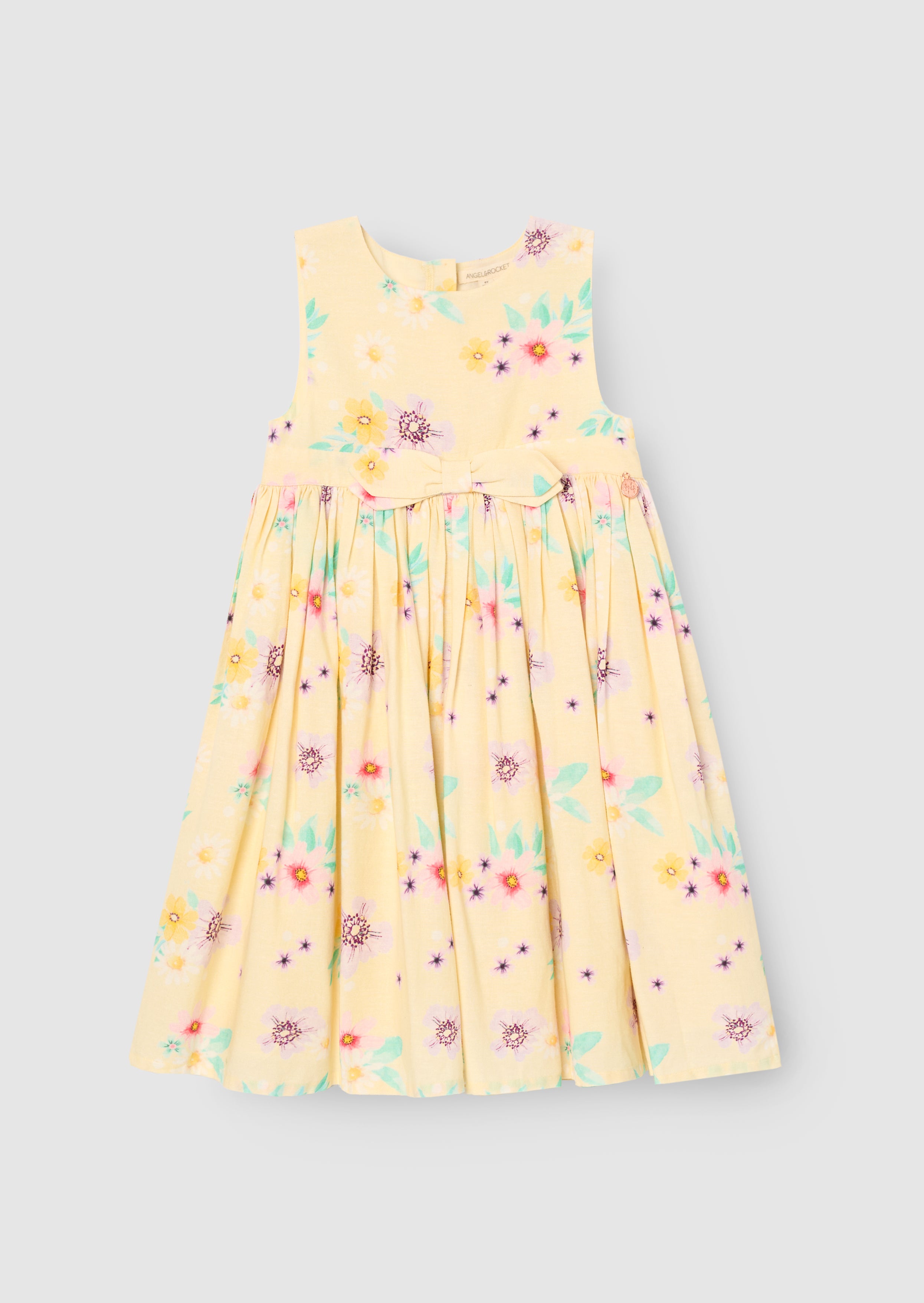 Edie Linen Floral Dress