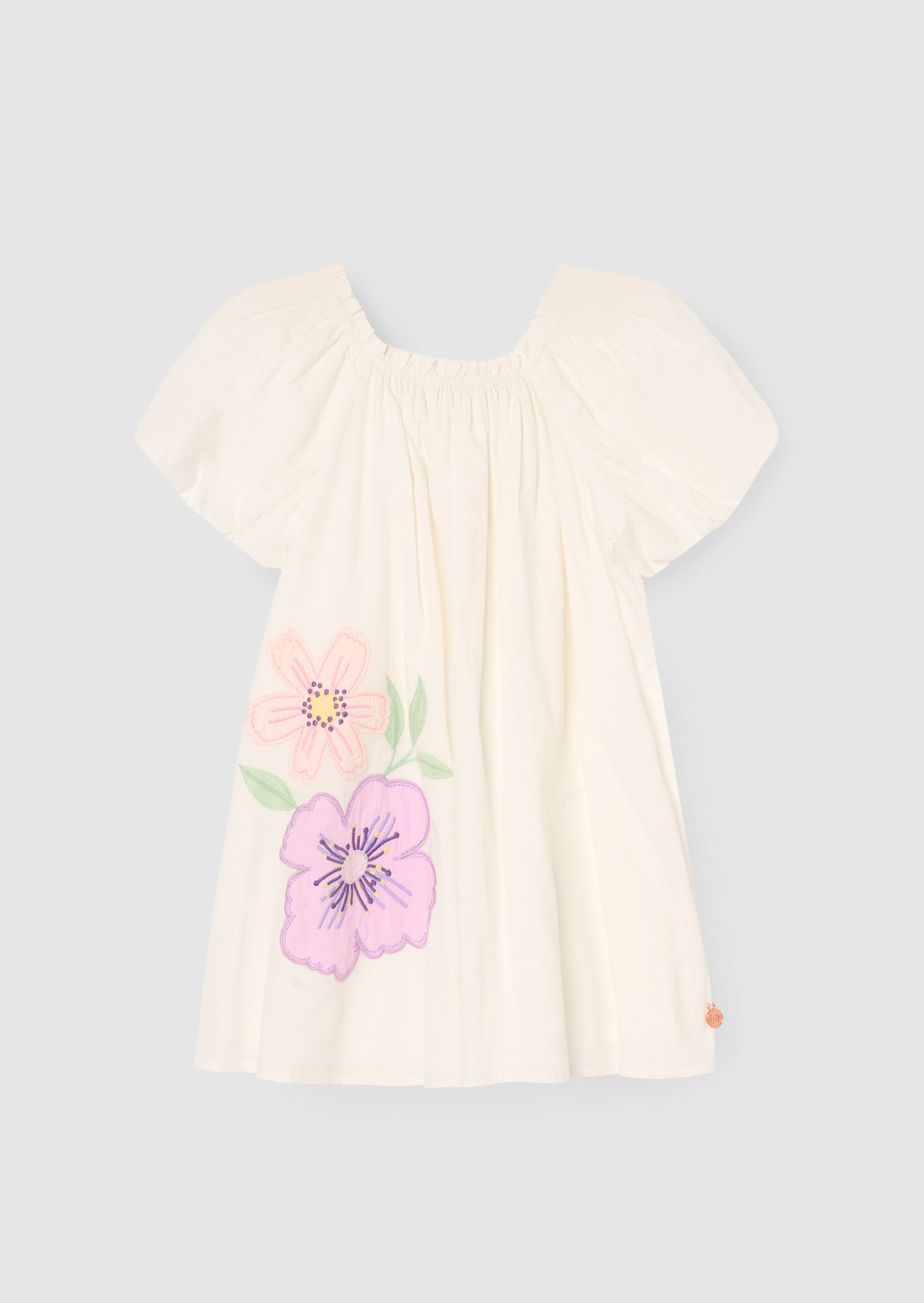 Coletta Puff Sleeve Swing Dress