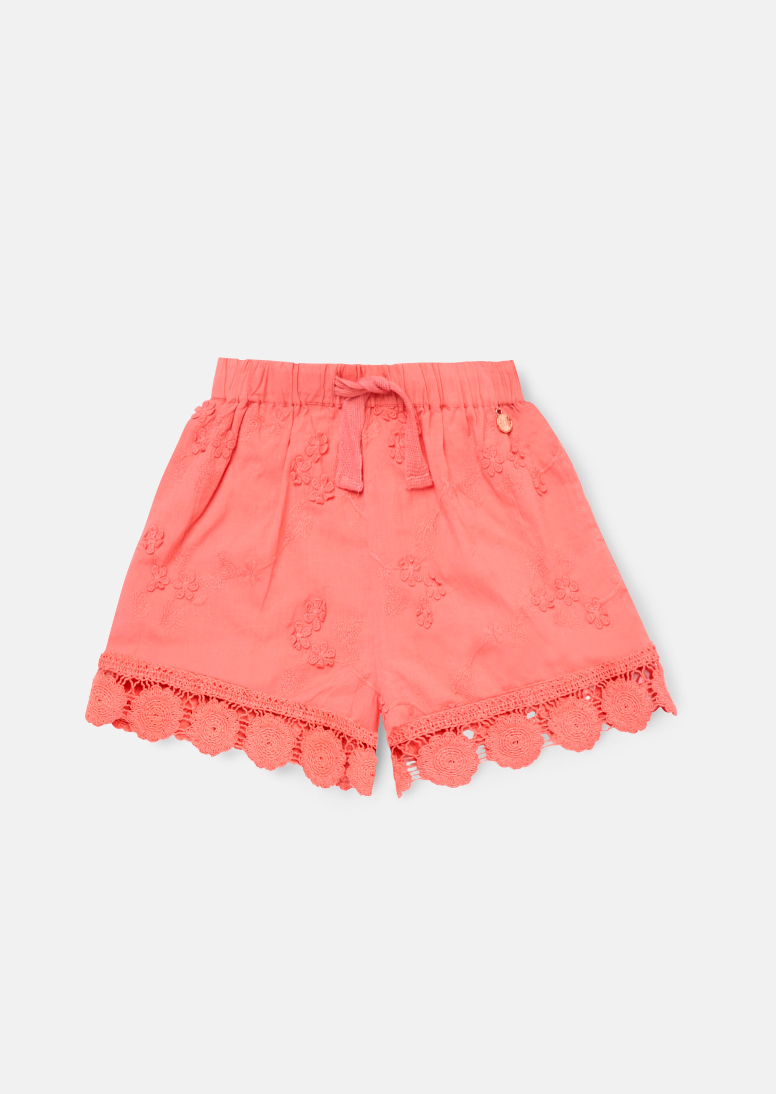 Mila Crochet Hem Shorts