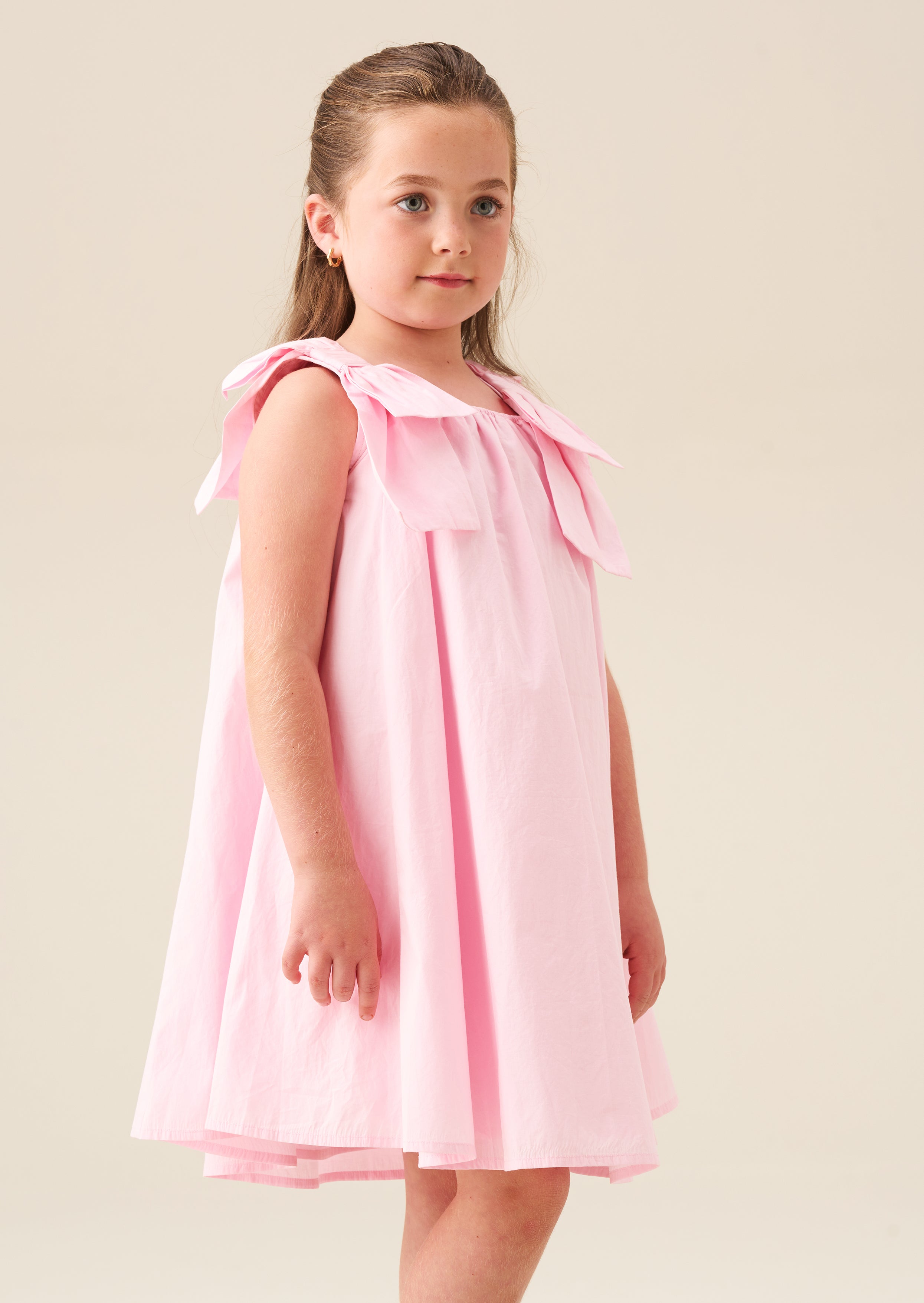 Ivy Bow Strap Swing Dress