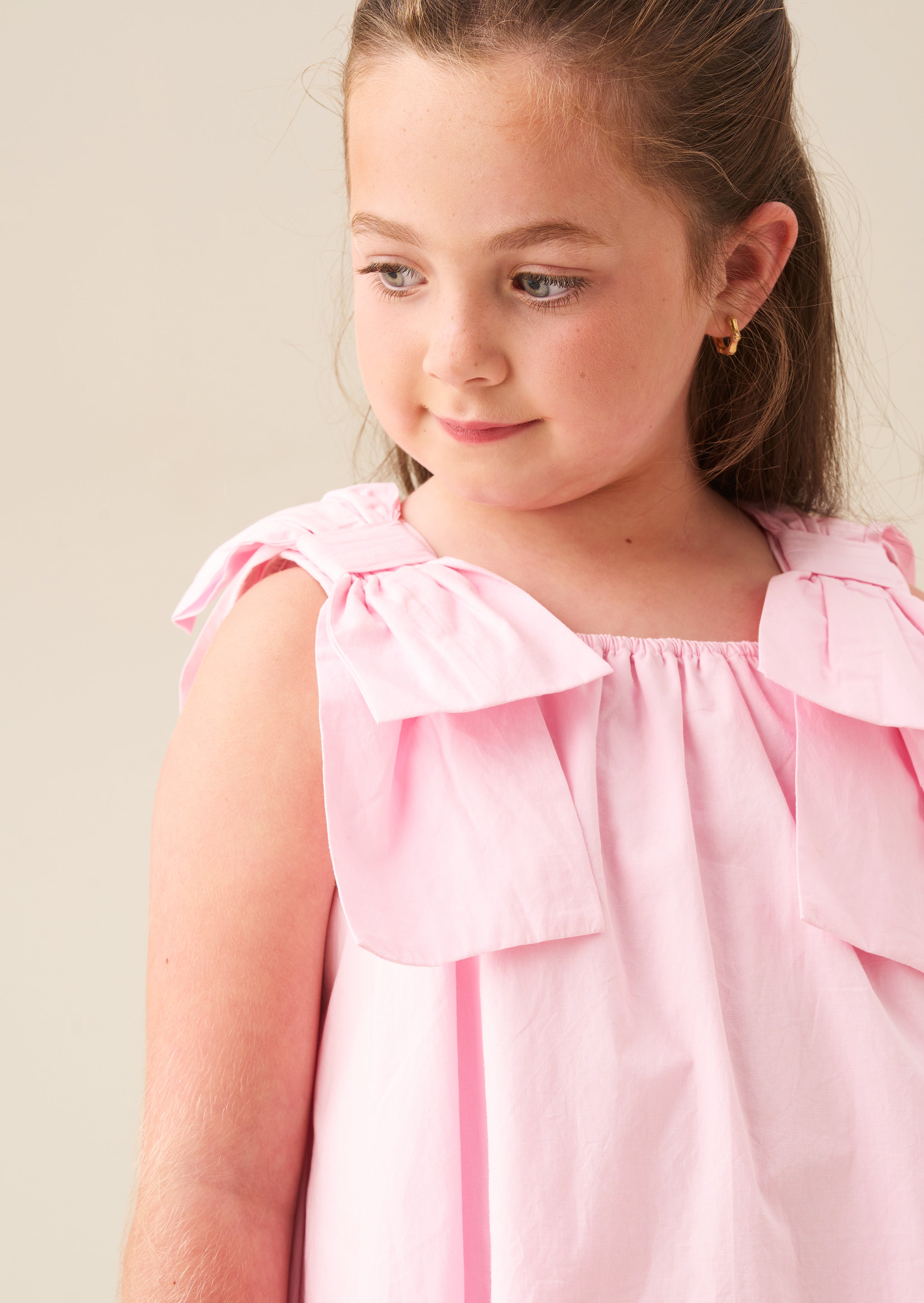 Ivy Bow Strap Swing Dress