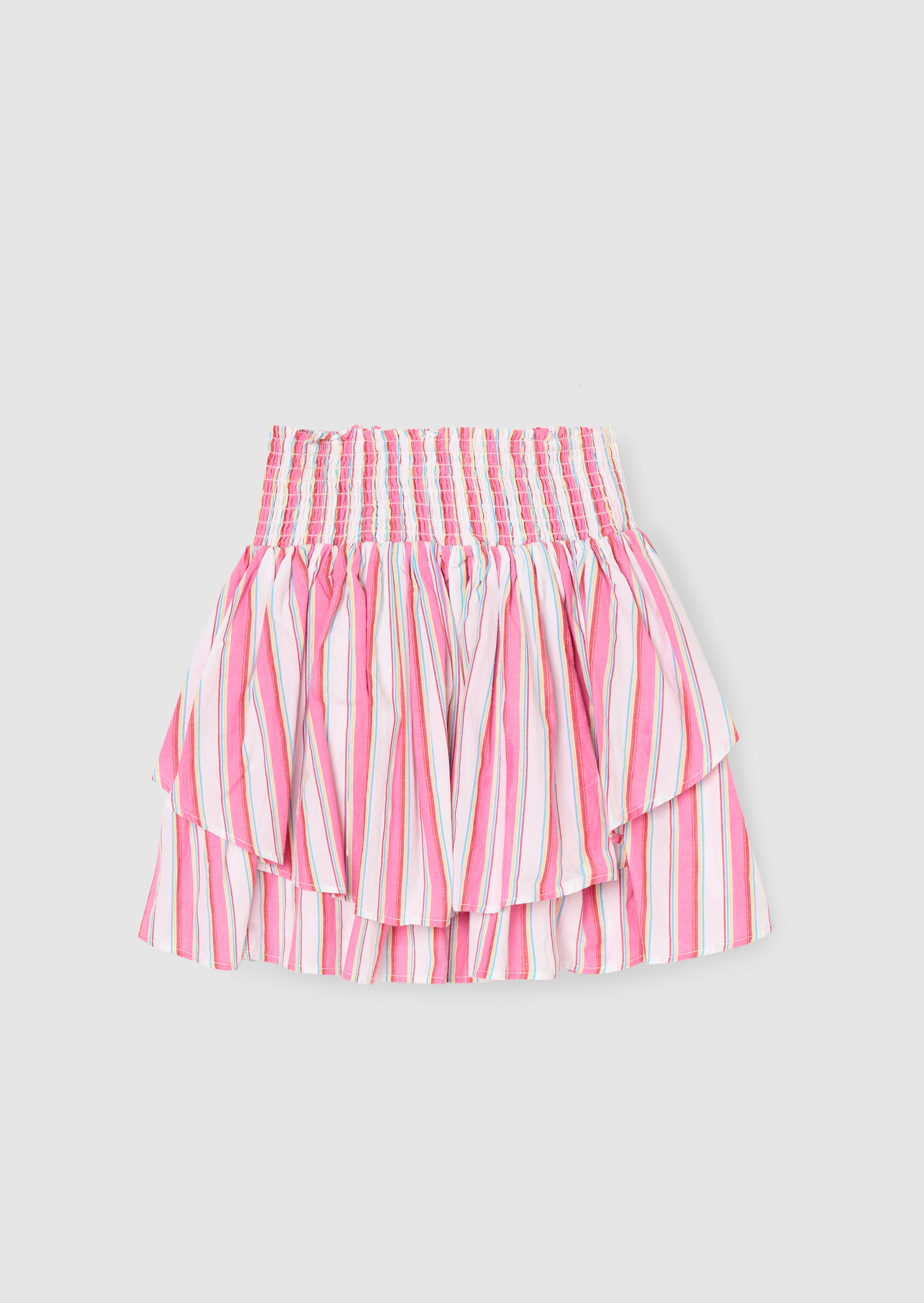 Mini spódnica Tammy Stripe z marszczoną talią